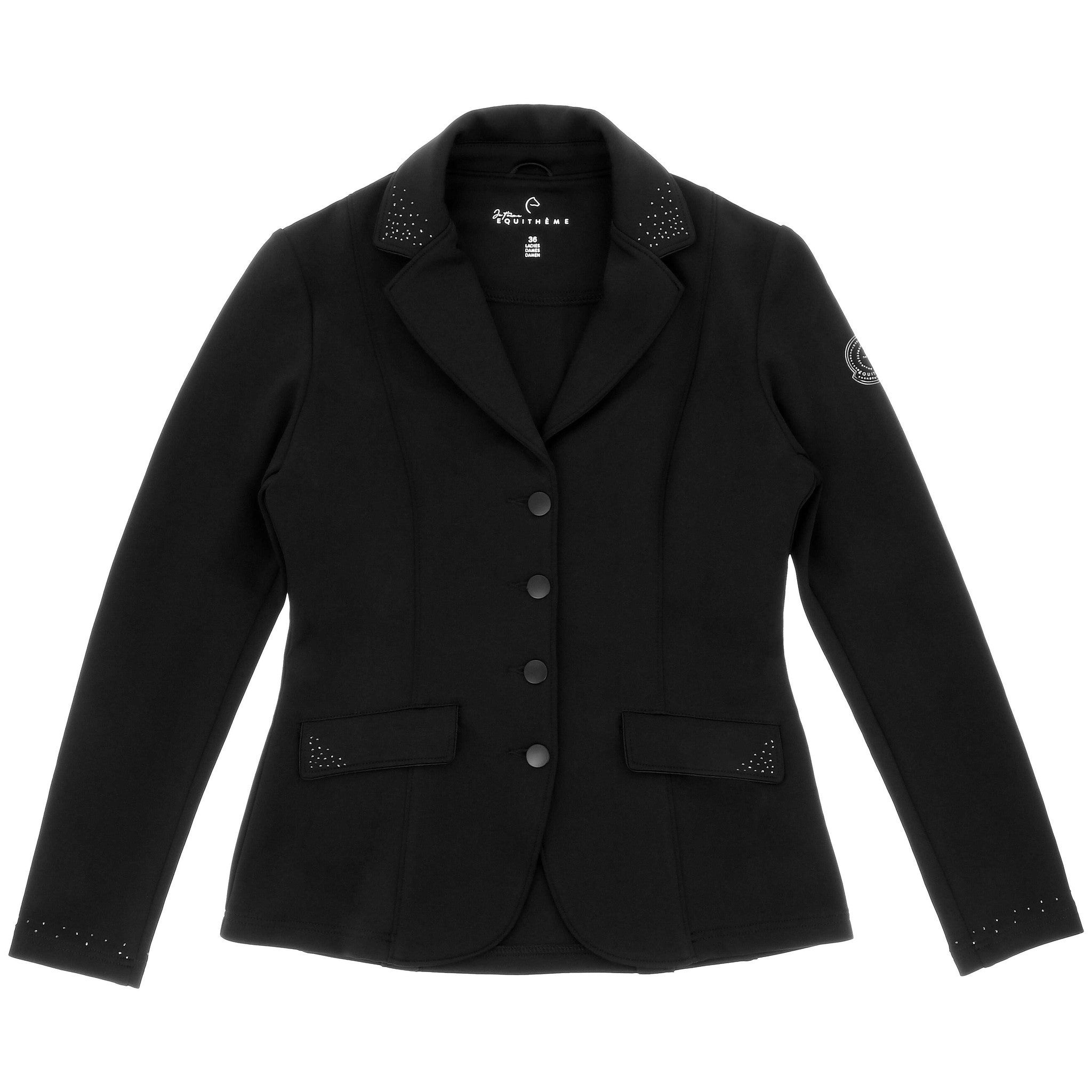 Je t'aime EQUITHÈME Stockholm Show Jacket - Ladies Black 988530236