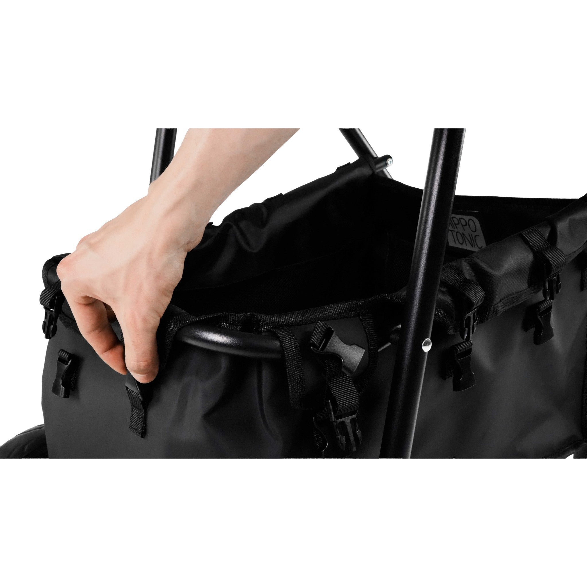 CHARIOT PORTE SELLE PLIABLE NR Hippo-Tonic Black 704253002