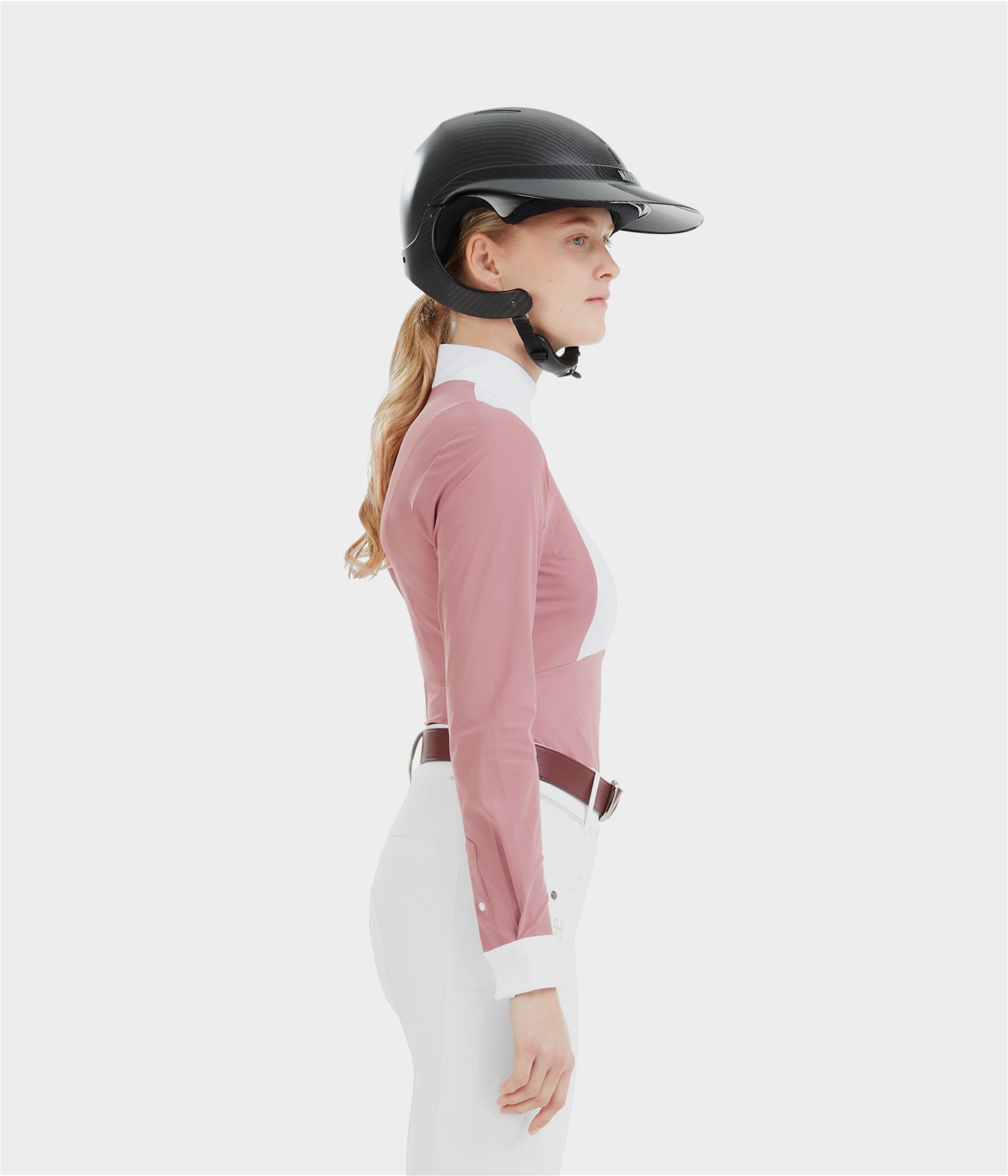 Horse Pilot Monica Shirt LS Women - Mesa Pink