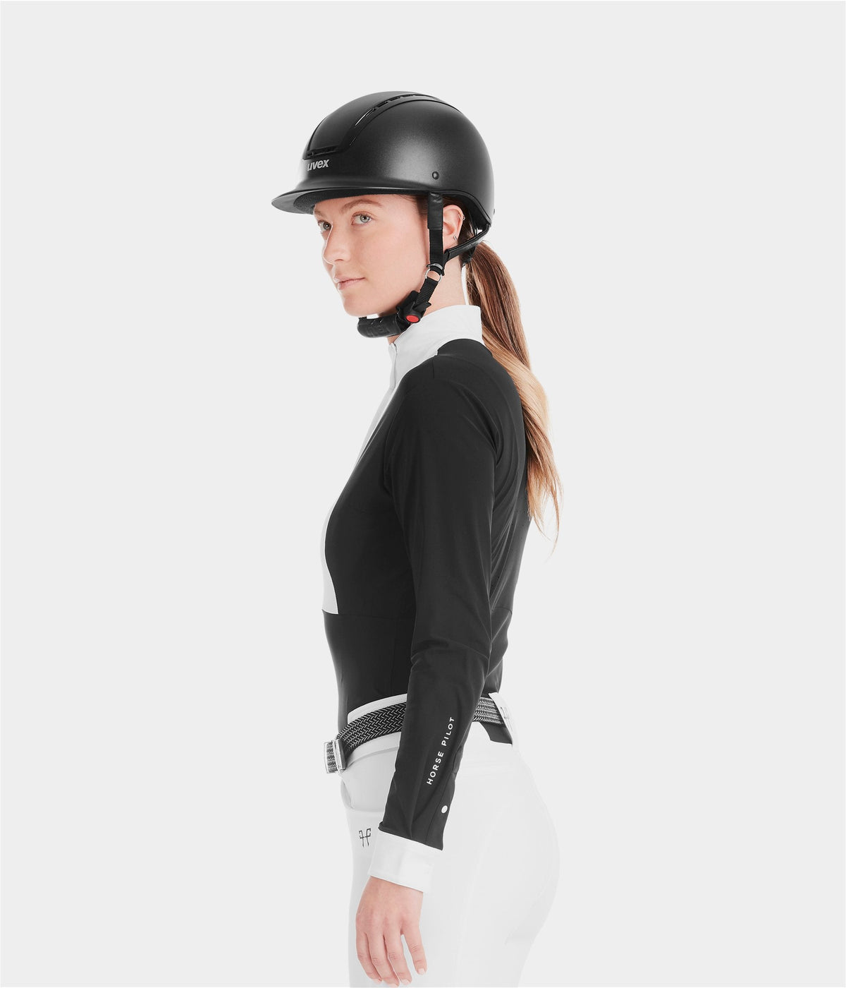 Horse Pilot Monica Shirt LS Women - Black