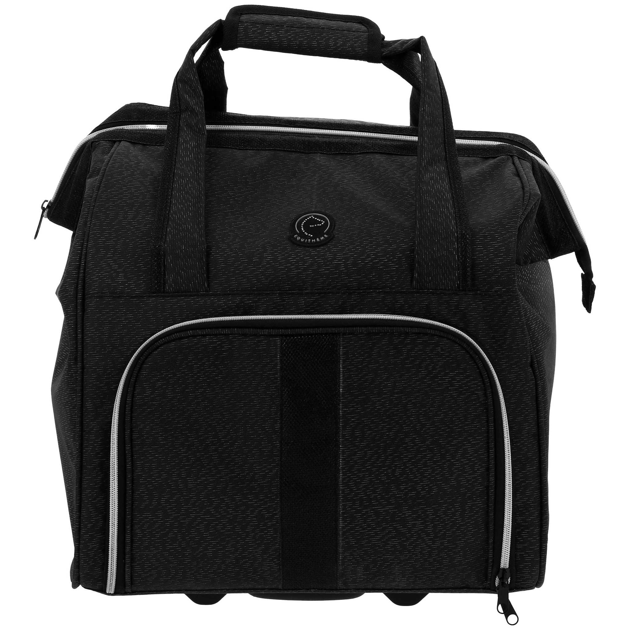 EQUITHÈME Grooming Bag with Wheels Black 700018002