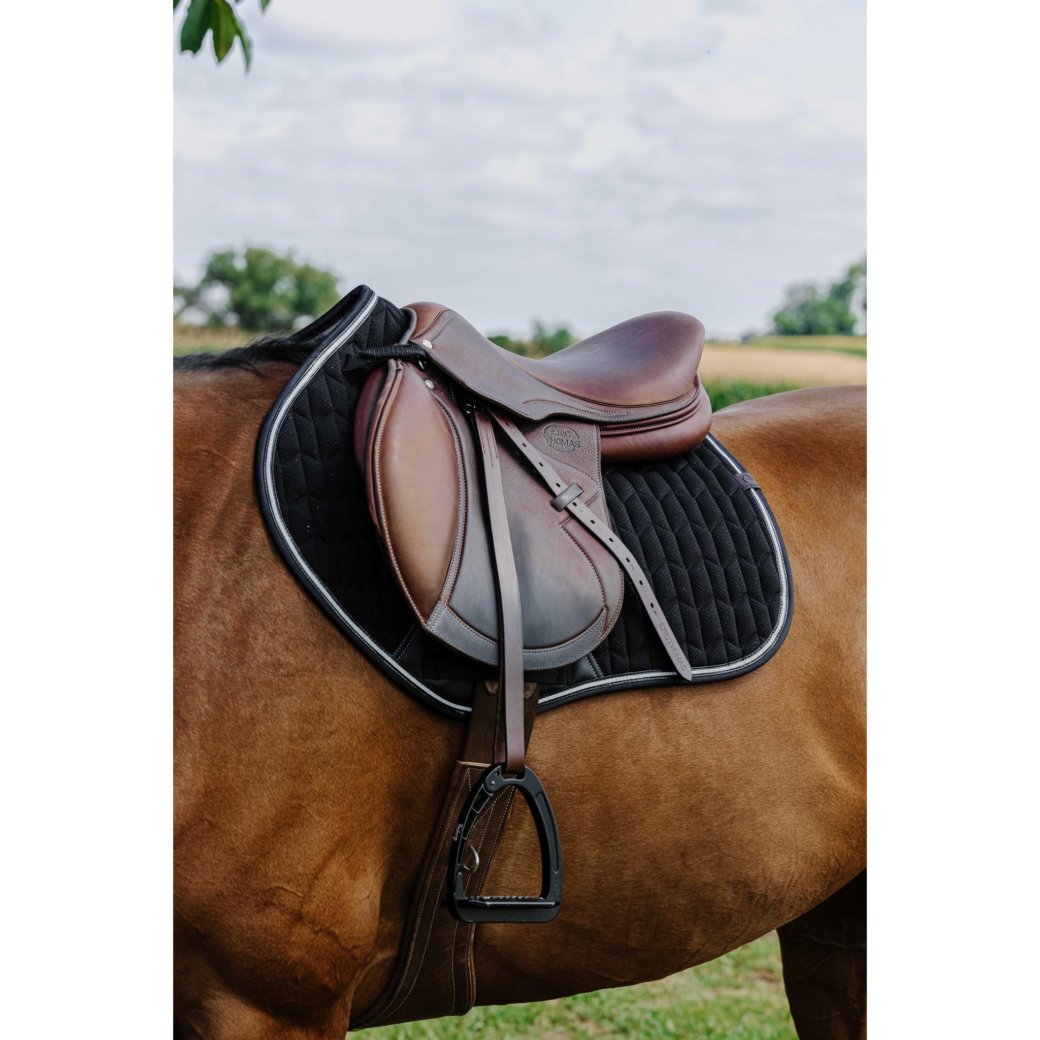 EQUITHÈME Éclat Saddle Pad - All purpose Black 204008002