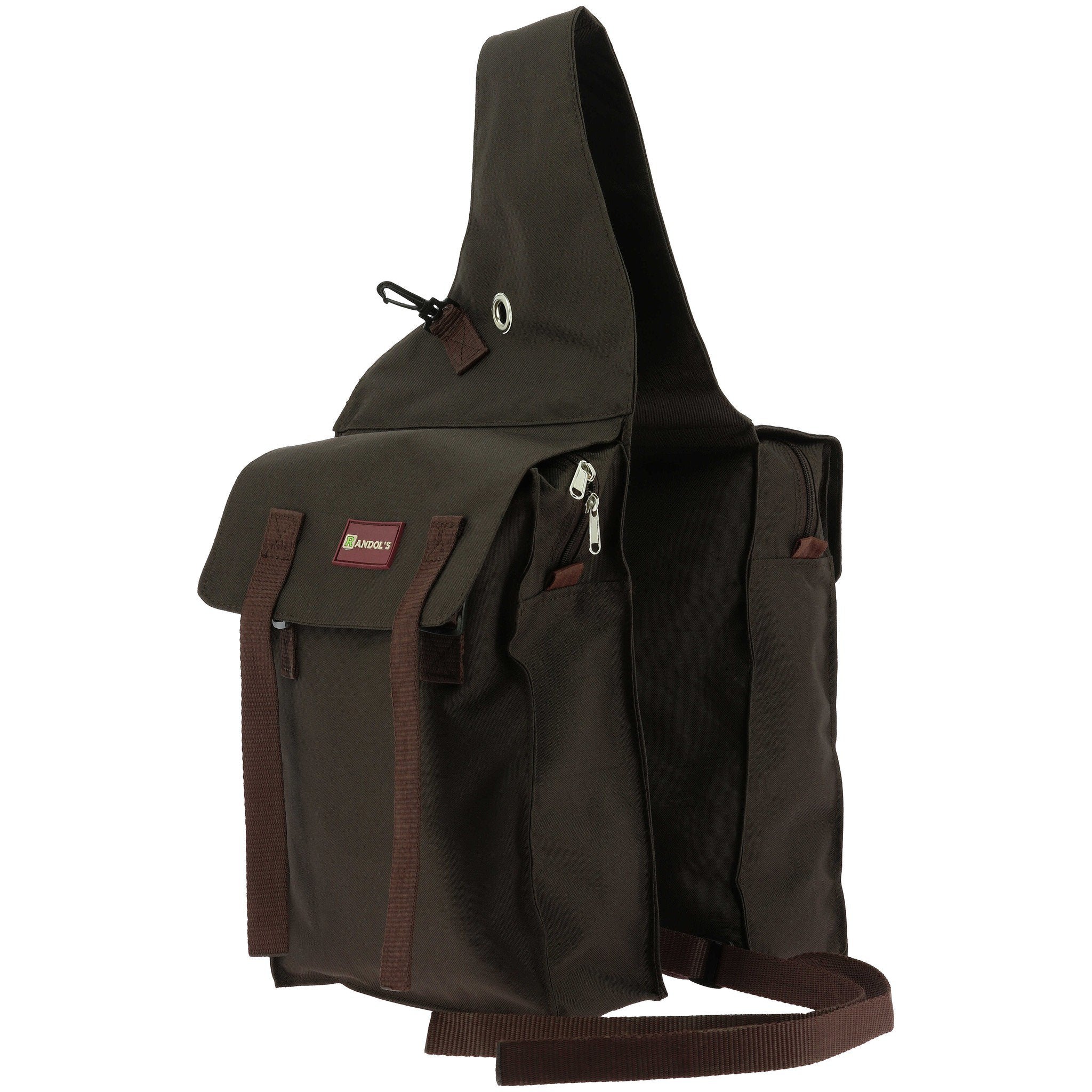 Randol's Double Flap Saddlebag Brown 801007004