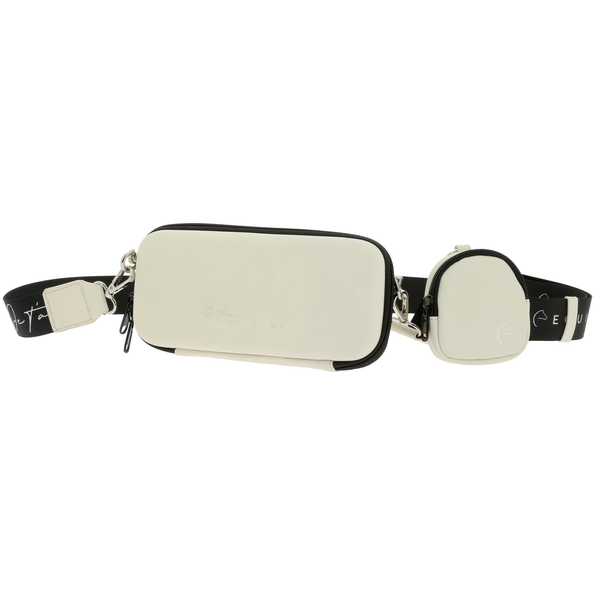 Je t'aime EQUITHÈME Clutch + Wallet Ecru 935215005