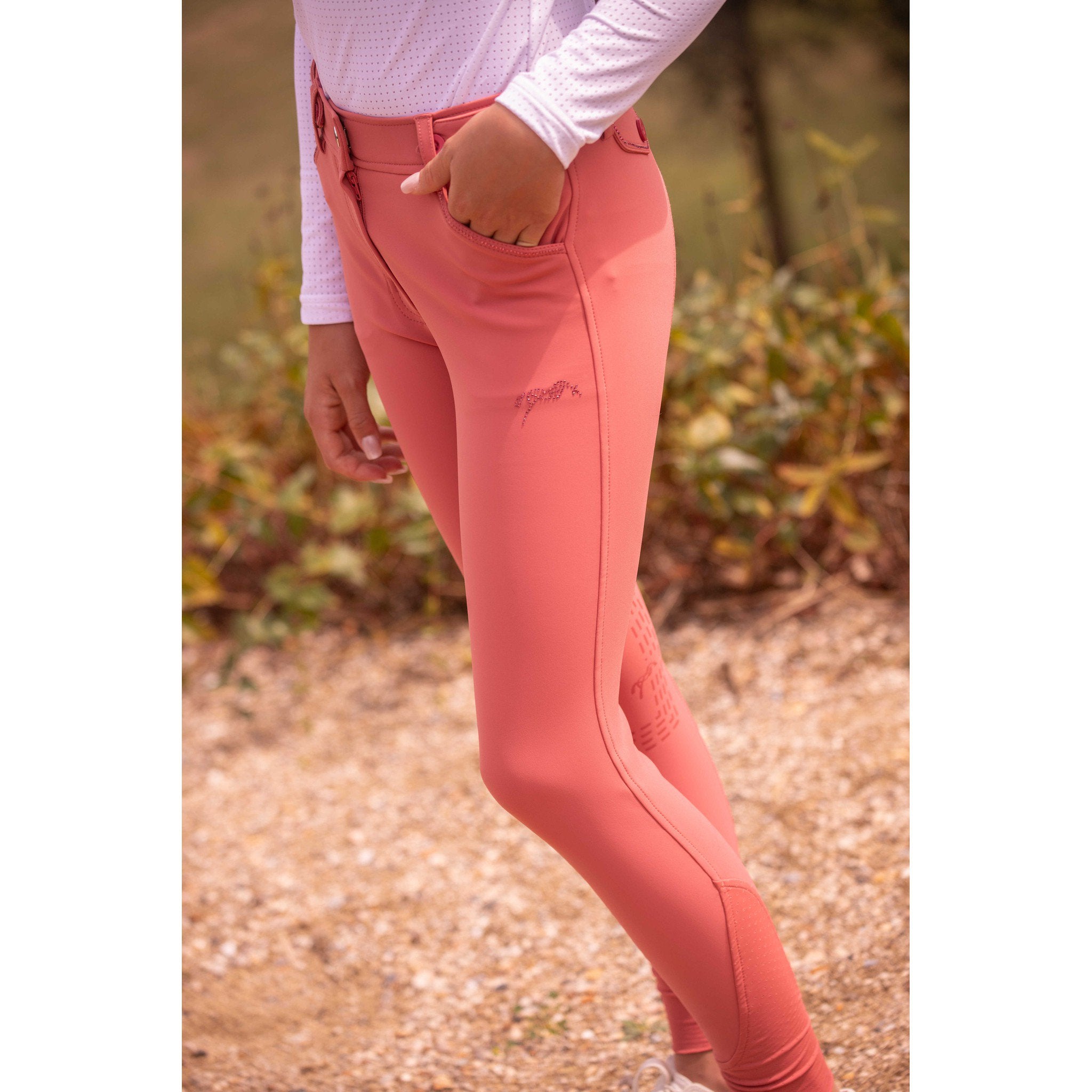 Pénélope Elégance Breeches - Children Antique pink 979921006