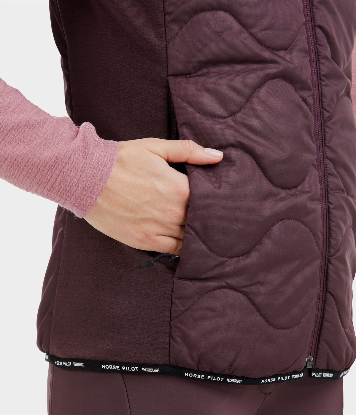 Horse Pilot Rider Vest Women - Winetasting
