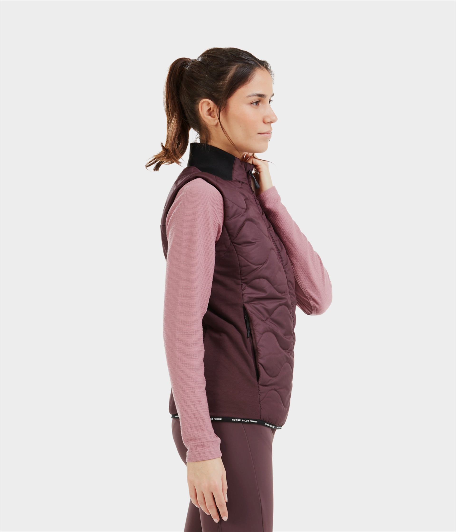 Horse Pilot Rider Vest Women - Winetasting