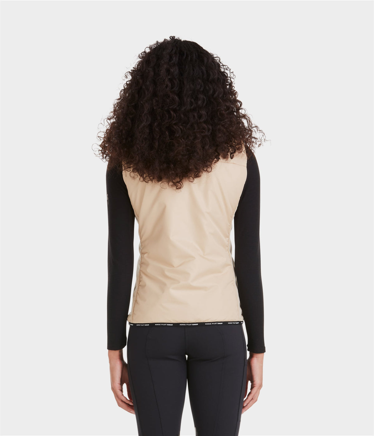 Horse Pilot Rider Vest Women - Latte