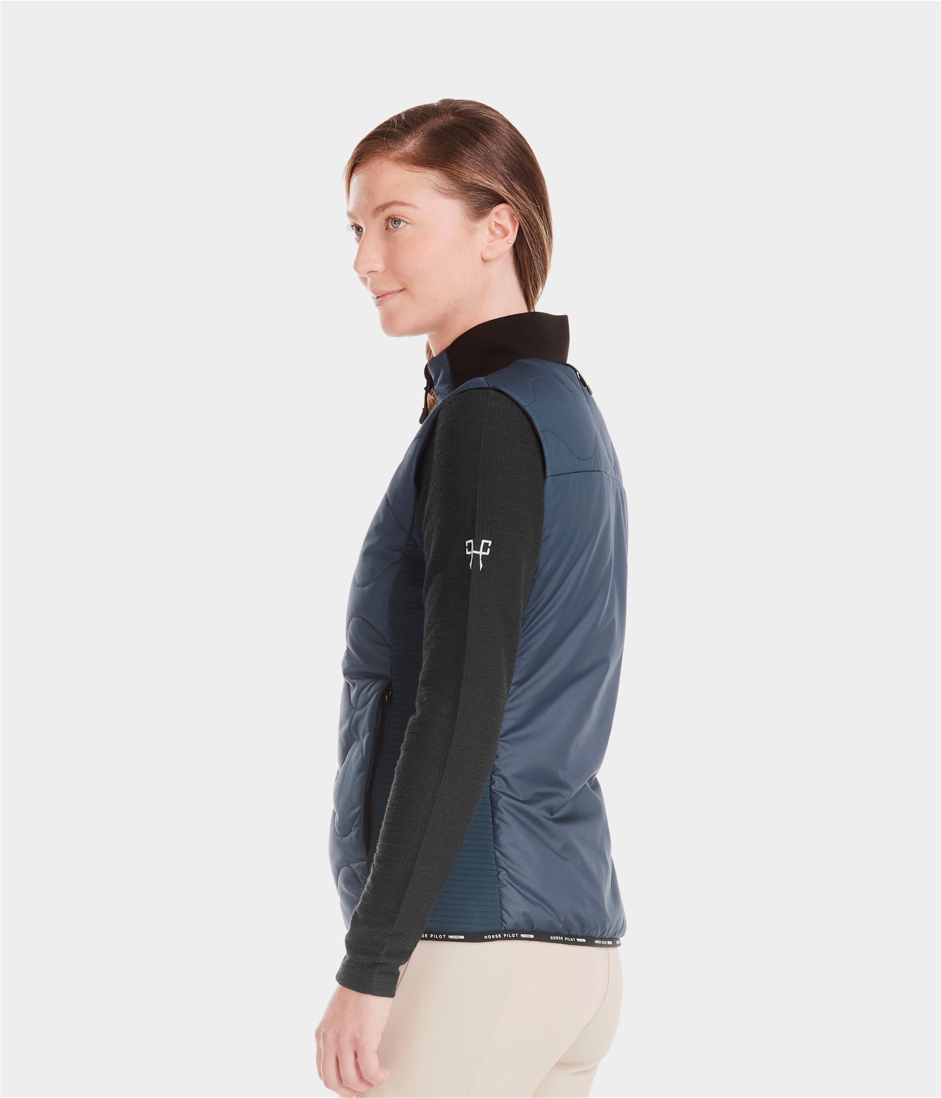 Horse Pilot Rider Vest Women - Navy