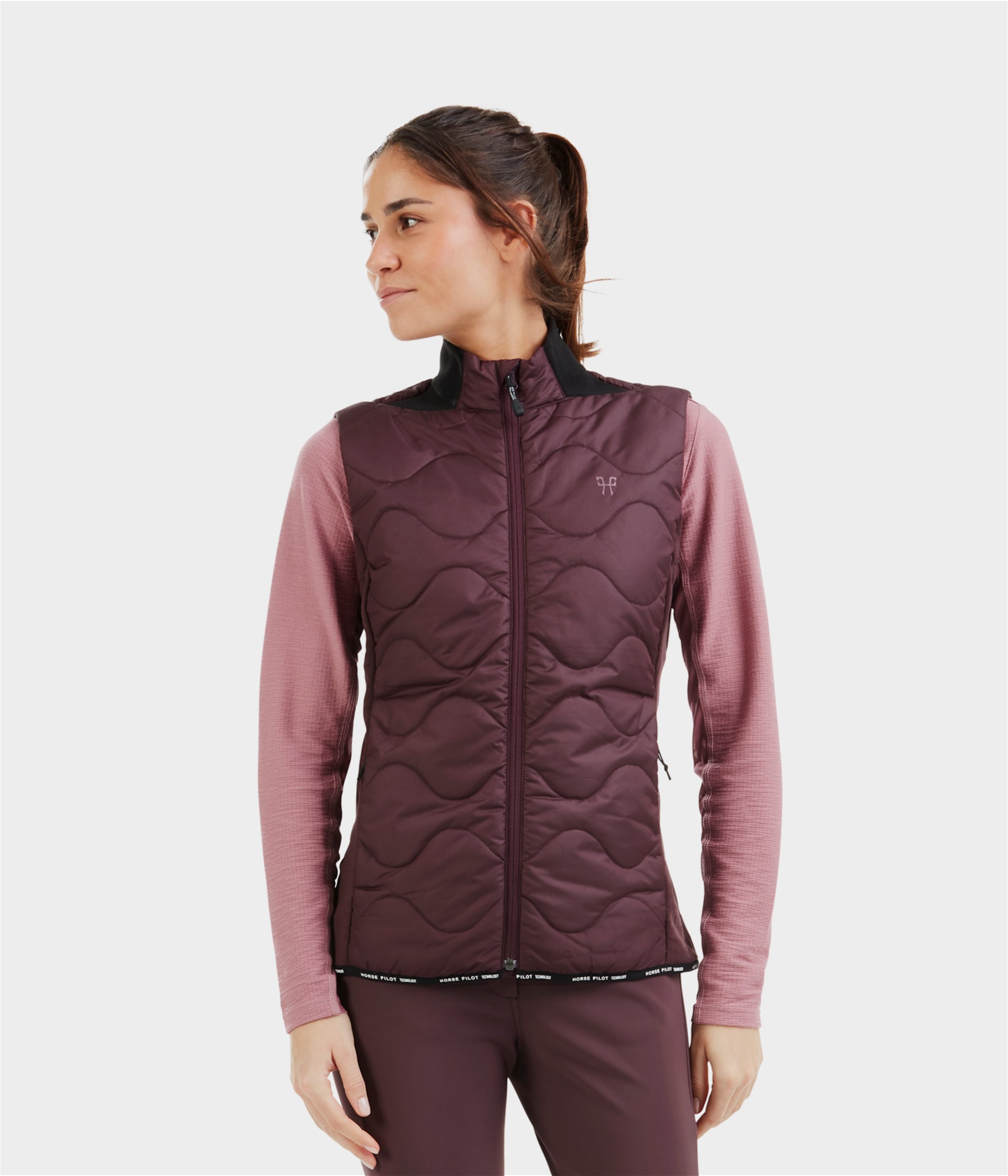 Horse Pilot Rider Vest Women - Winetasting