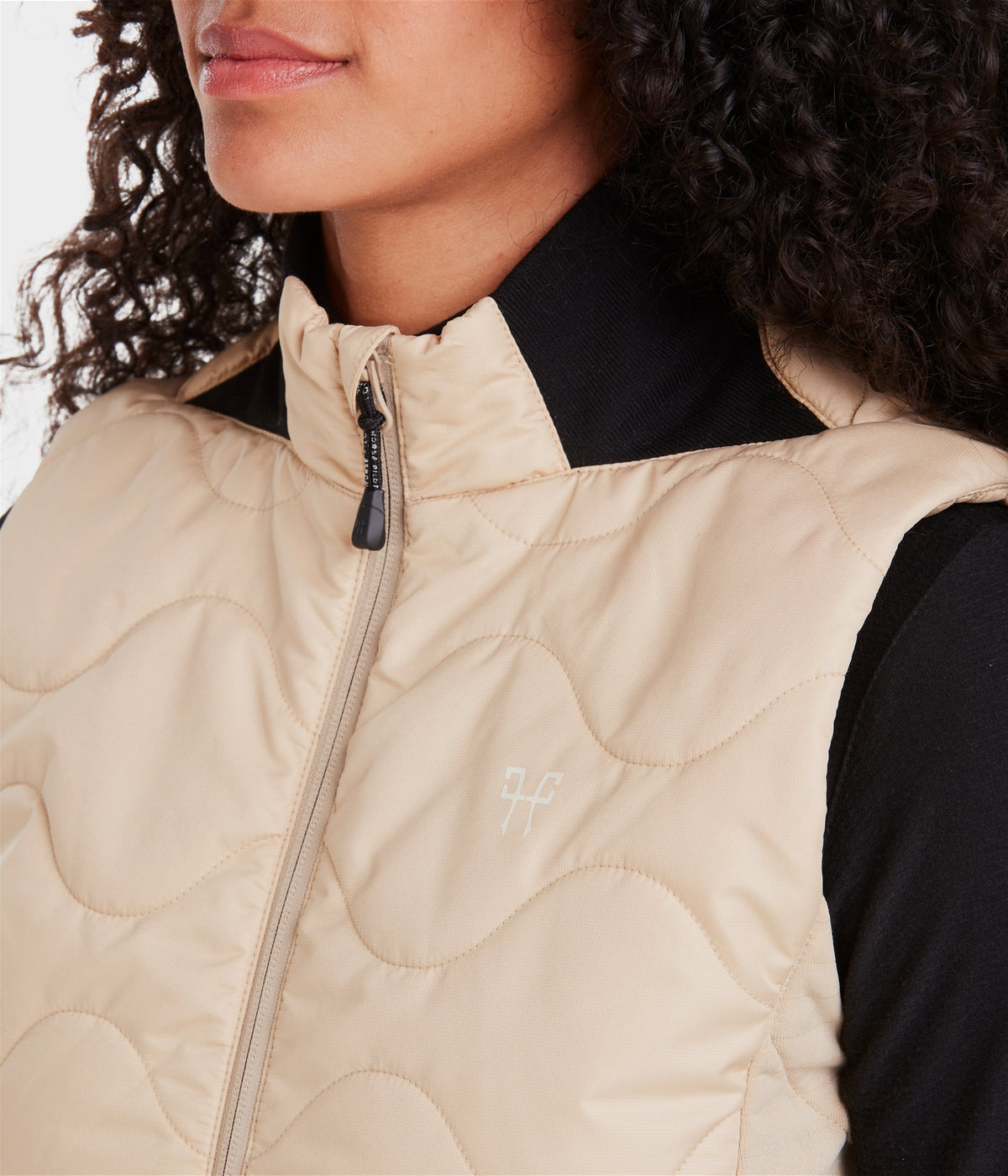 Horse Pilot Rider Vest Women - Latte