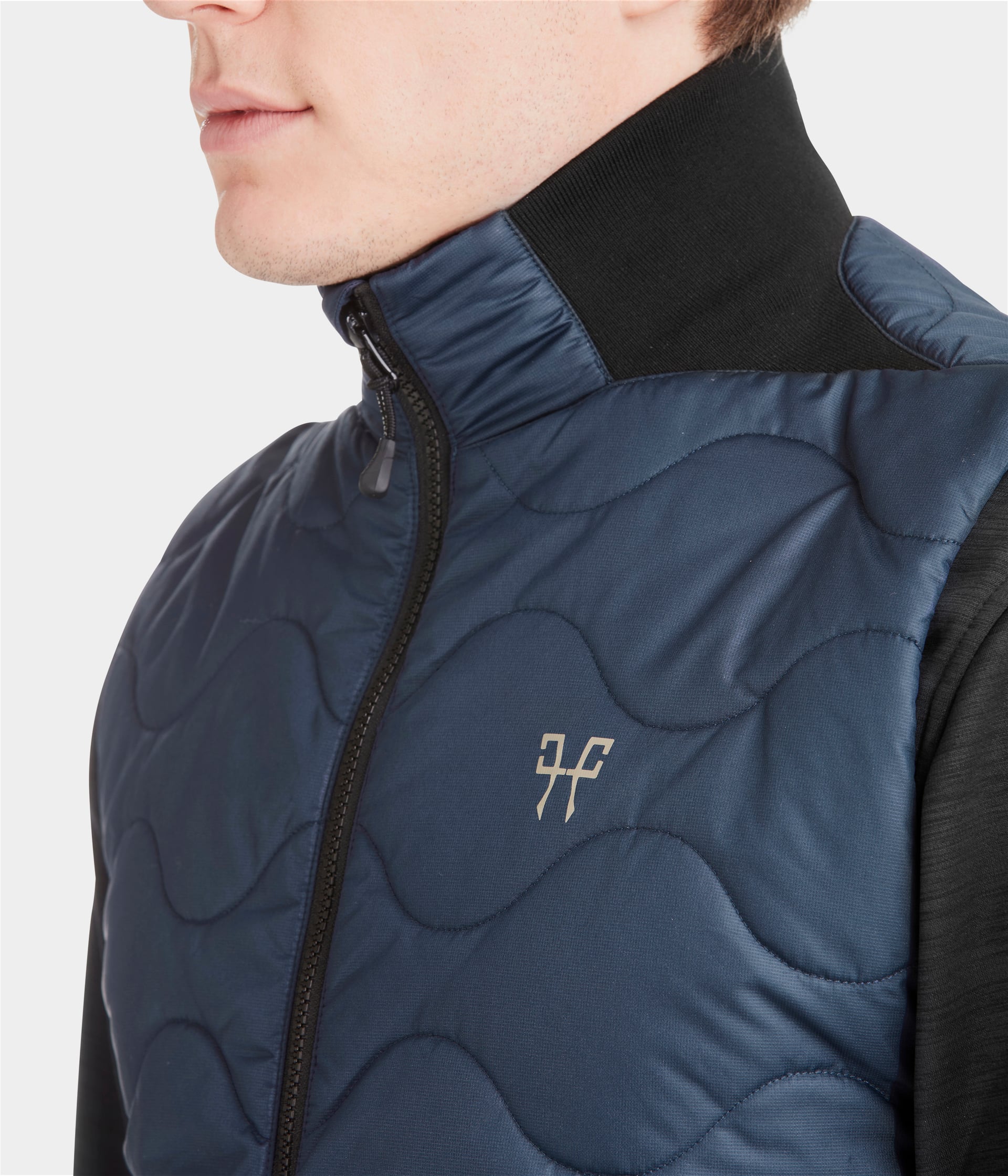 Horse Pilot Rider Vest Men - Navy