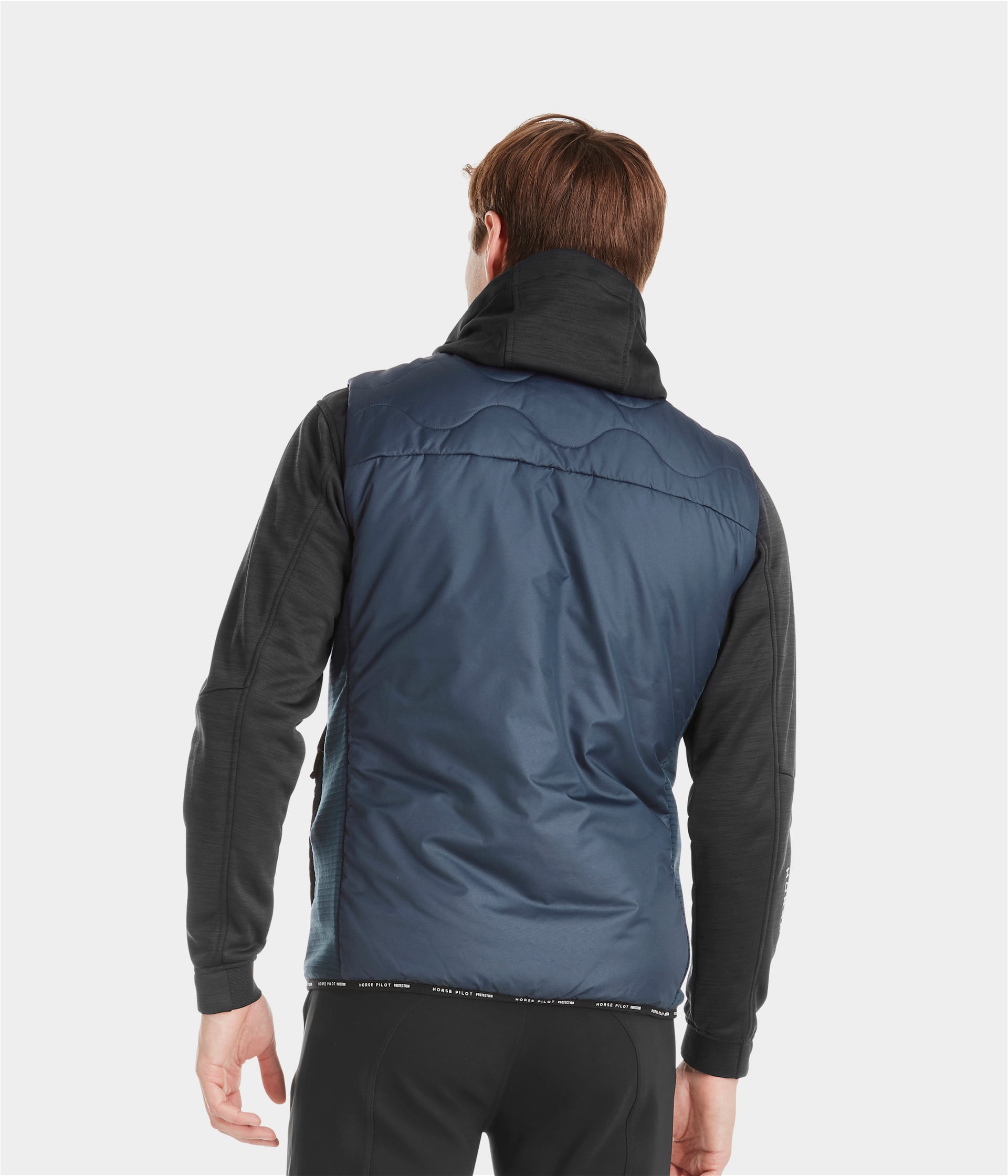 Horse Pilot Rider Vest Men - Navy