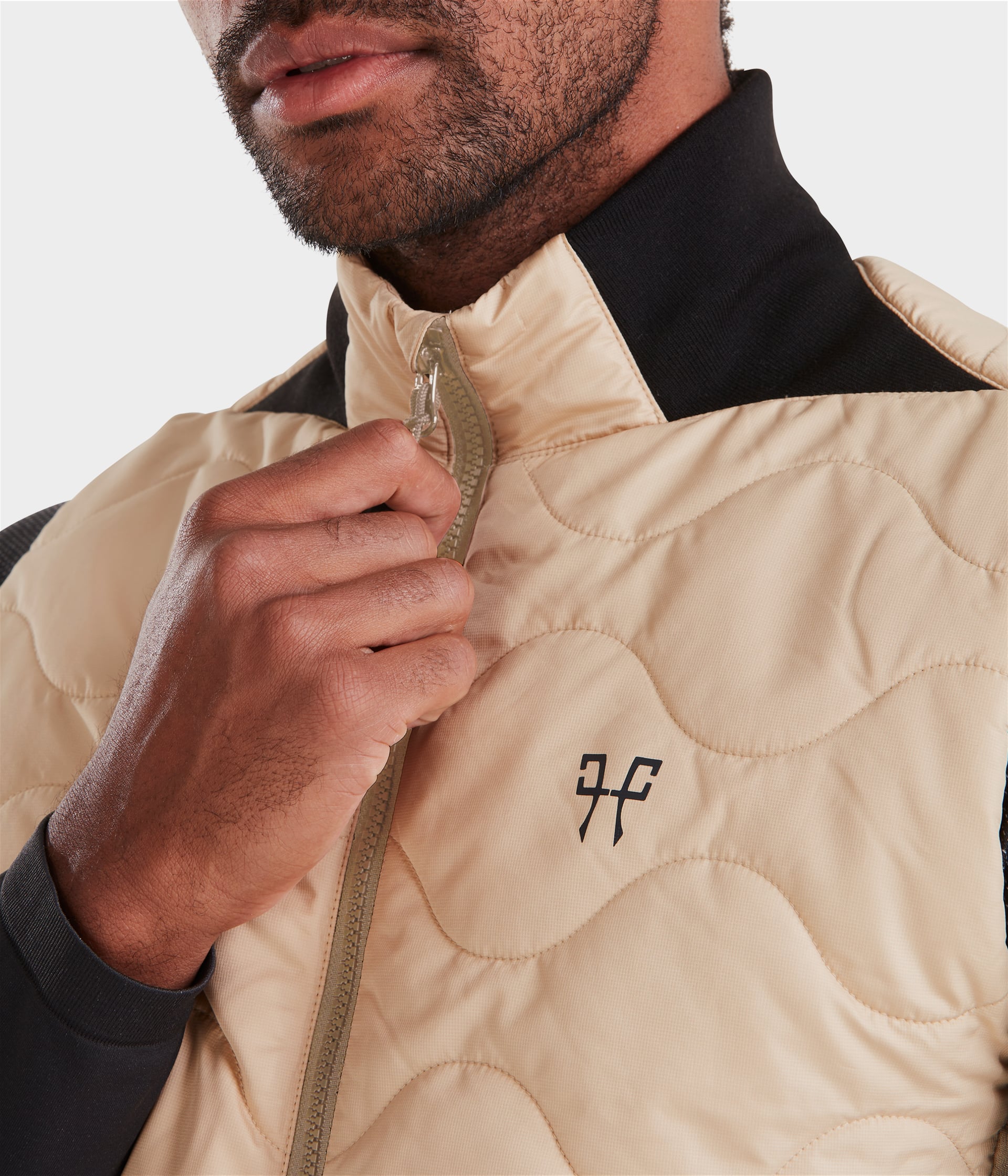 Horse Pilot Rider Vest Men - Latte