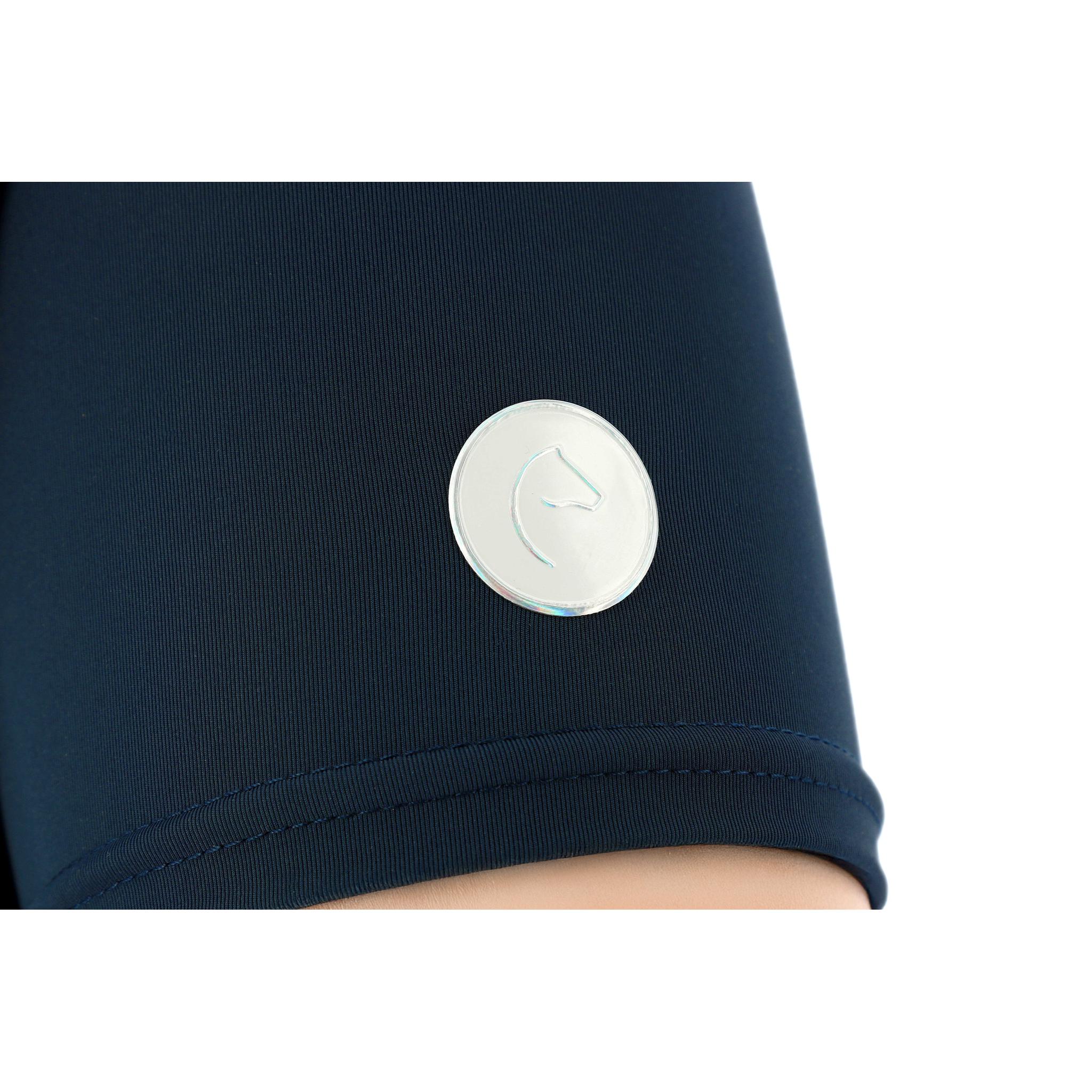 EQUITHÈME Suzanne Competition Polo - Kids Navy blue - 962135712_zoom_2