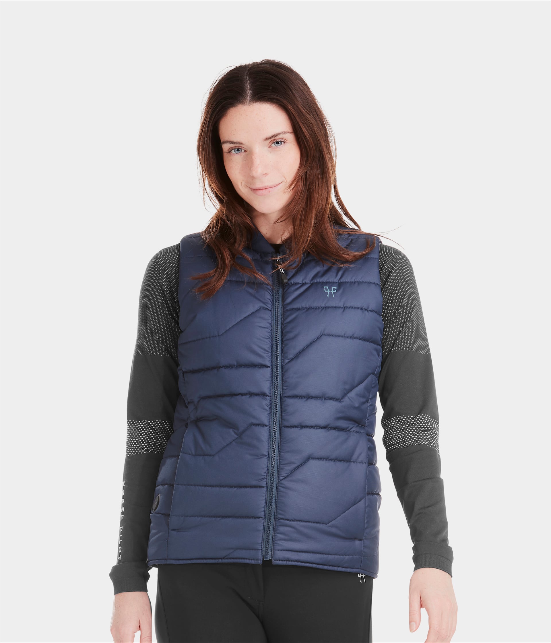 Horse Pilot E-Kelvin Vest Women - Dark Red