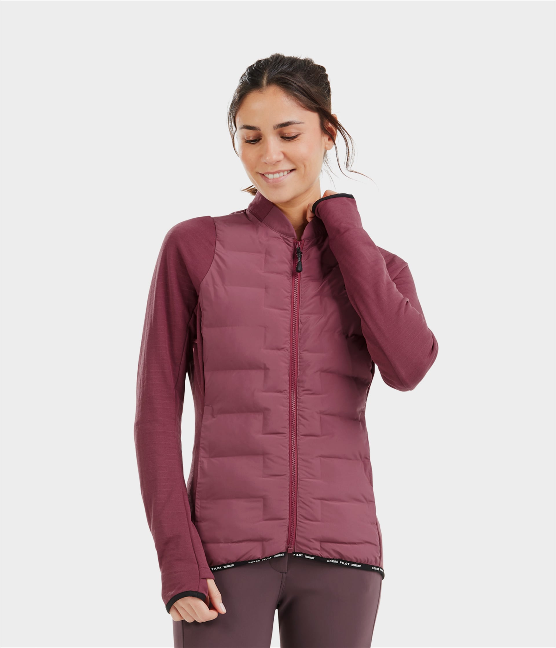 HORSE PILOT Storm Jacket Women - Dark Red