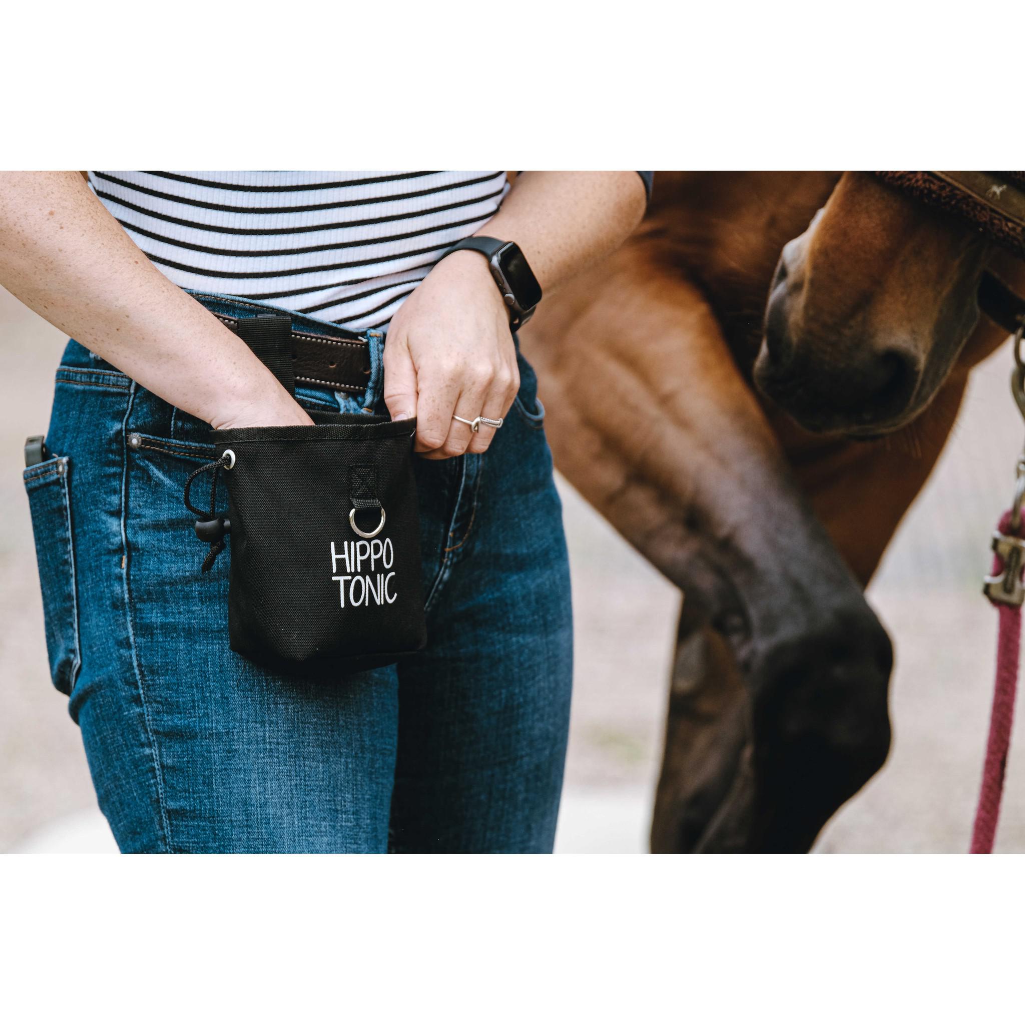 Hippo-Tonic Treat Pouch small model Black 705000002