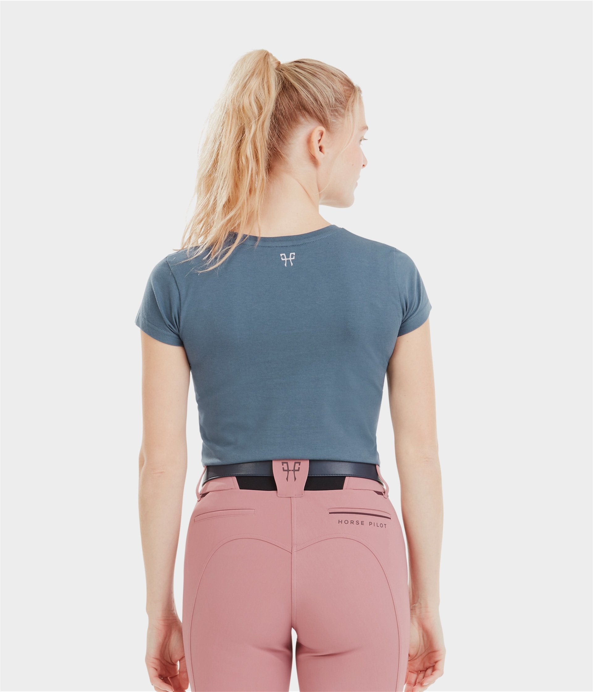 Horse Pilot Team Shirt Women - Vintage Indigo