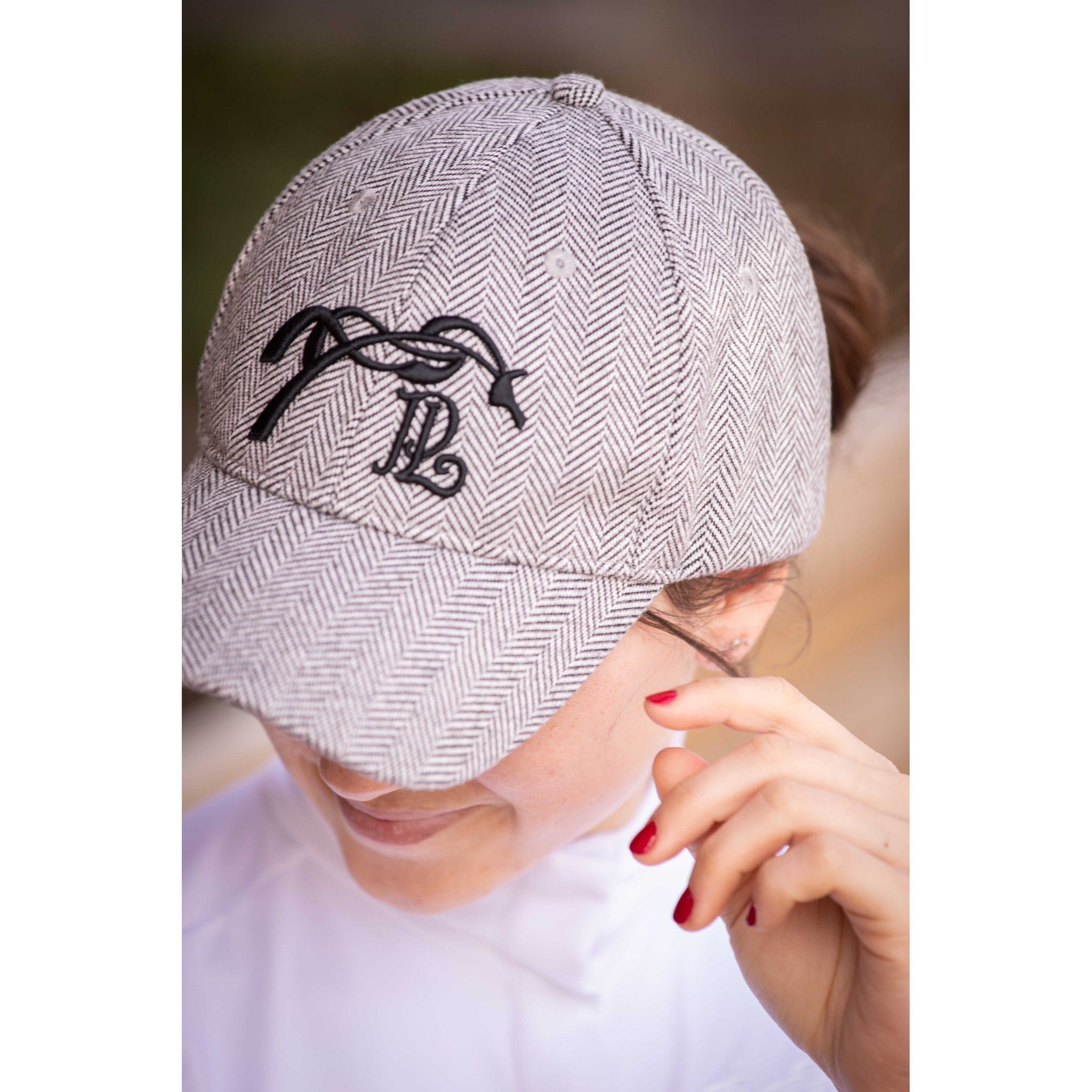 Pénélope Naomi Chevron Cap Black 993809002