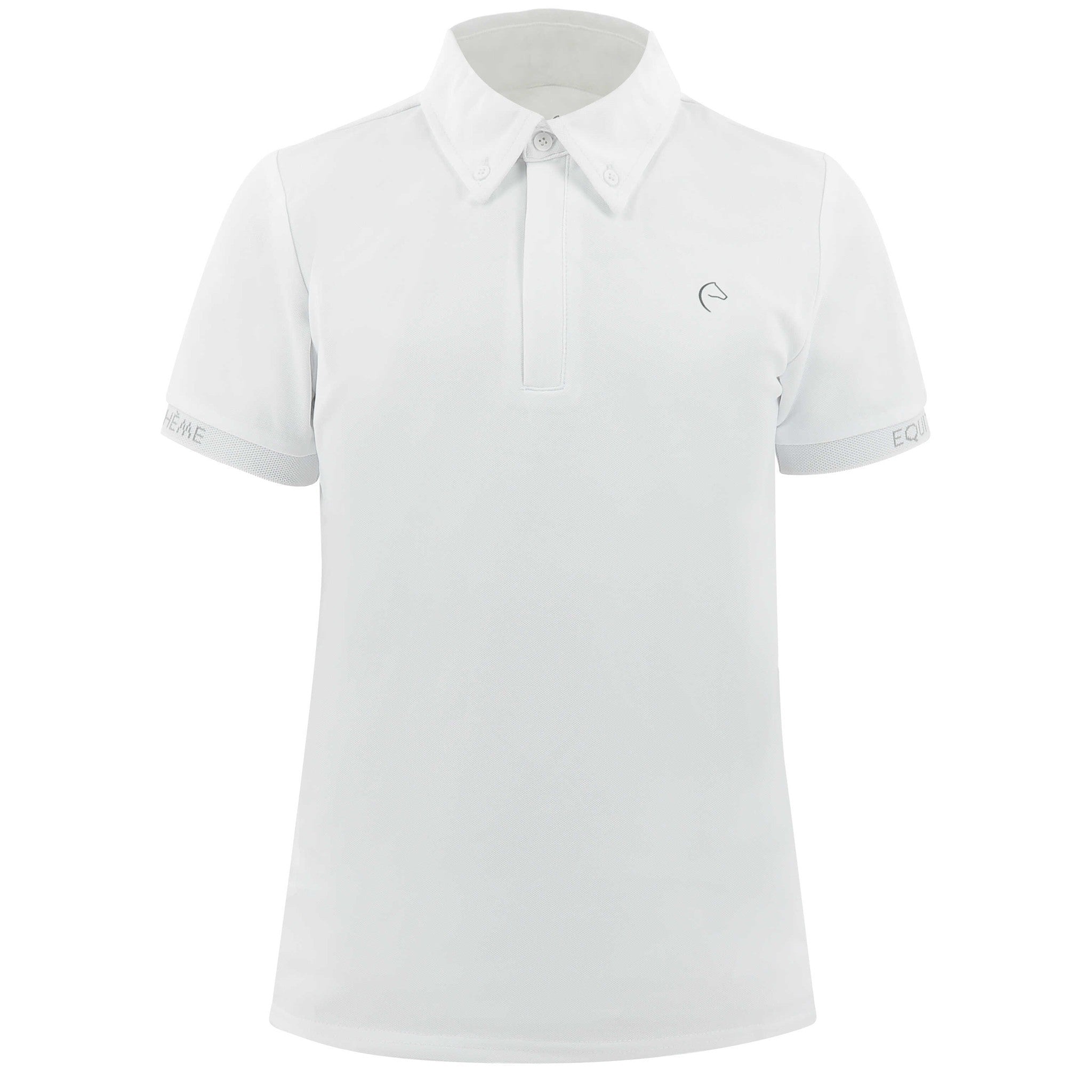 EQUITHÈME Wellington Polo Shirt - Children White 987024110