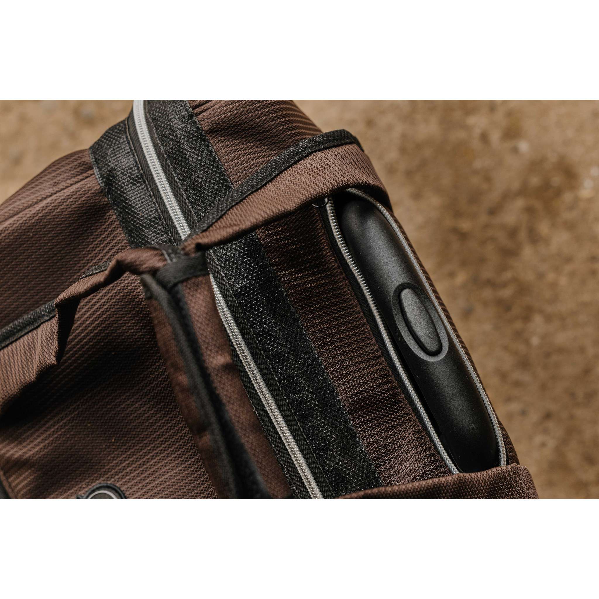 EQUITHÈME Grooming Bag with Wheels Brown 700018004