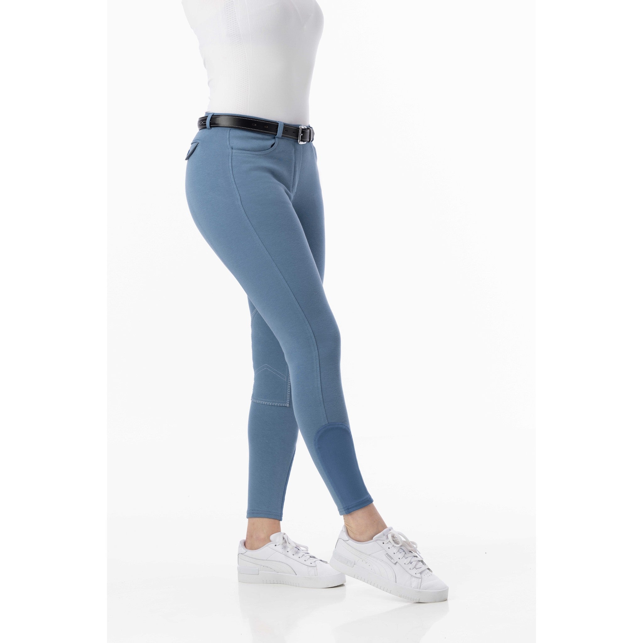 Riding World Alexandrie Breeches - Ladies Blue 989412636