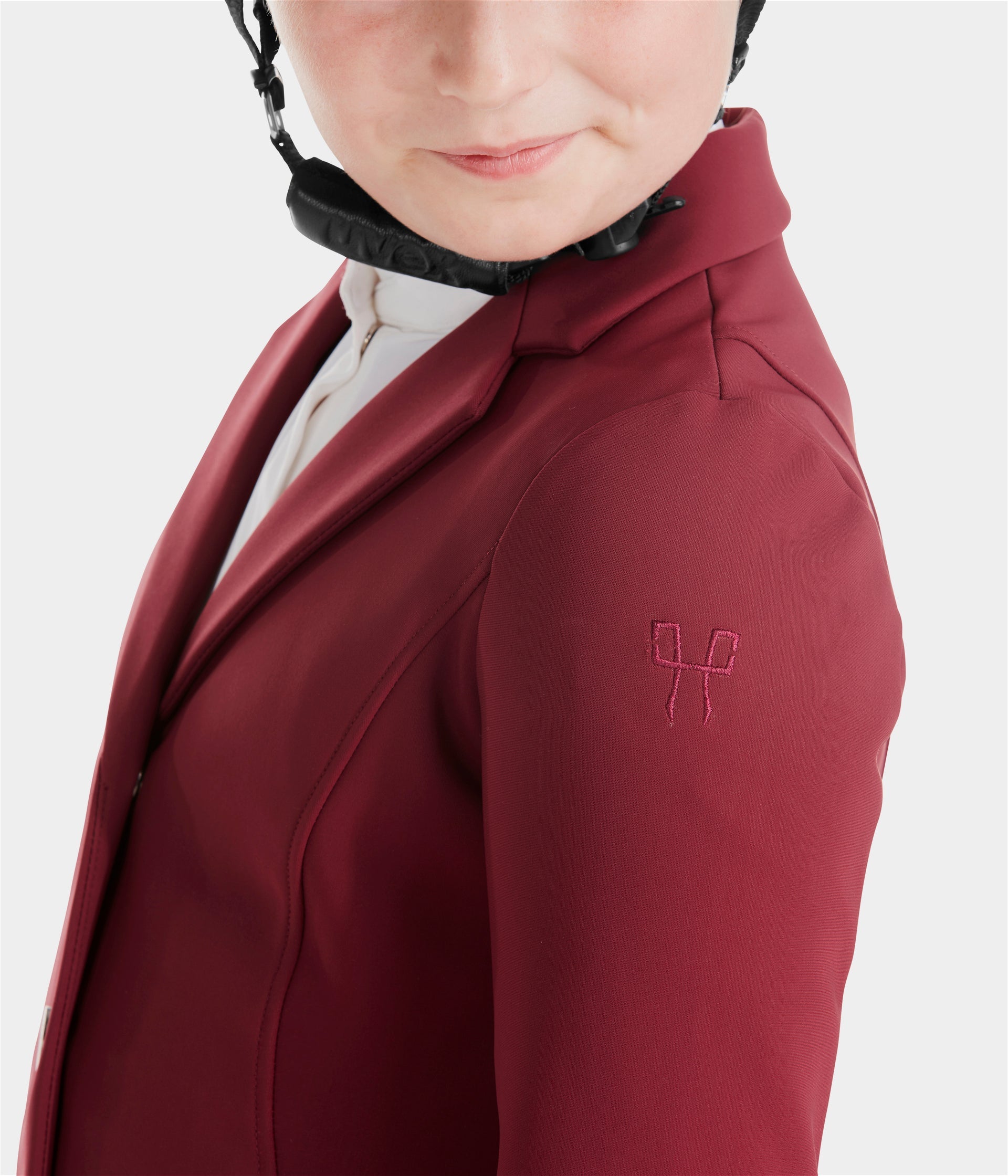 Horse Pilot Aerotech Jacket Girl - Dark Red