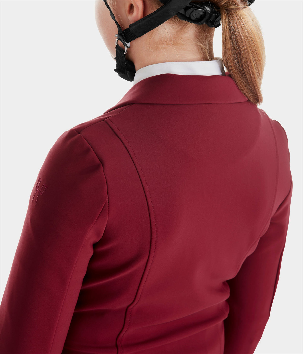 Horse Pilot Aerotech Jacket Girl - Dark Red