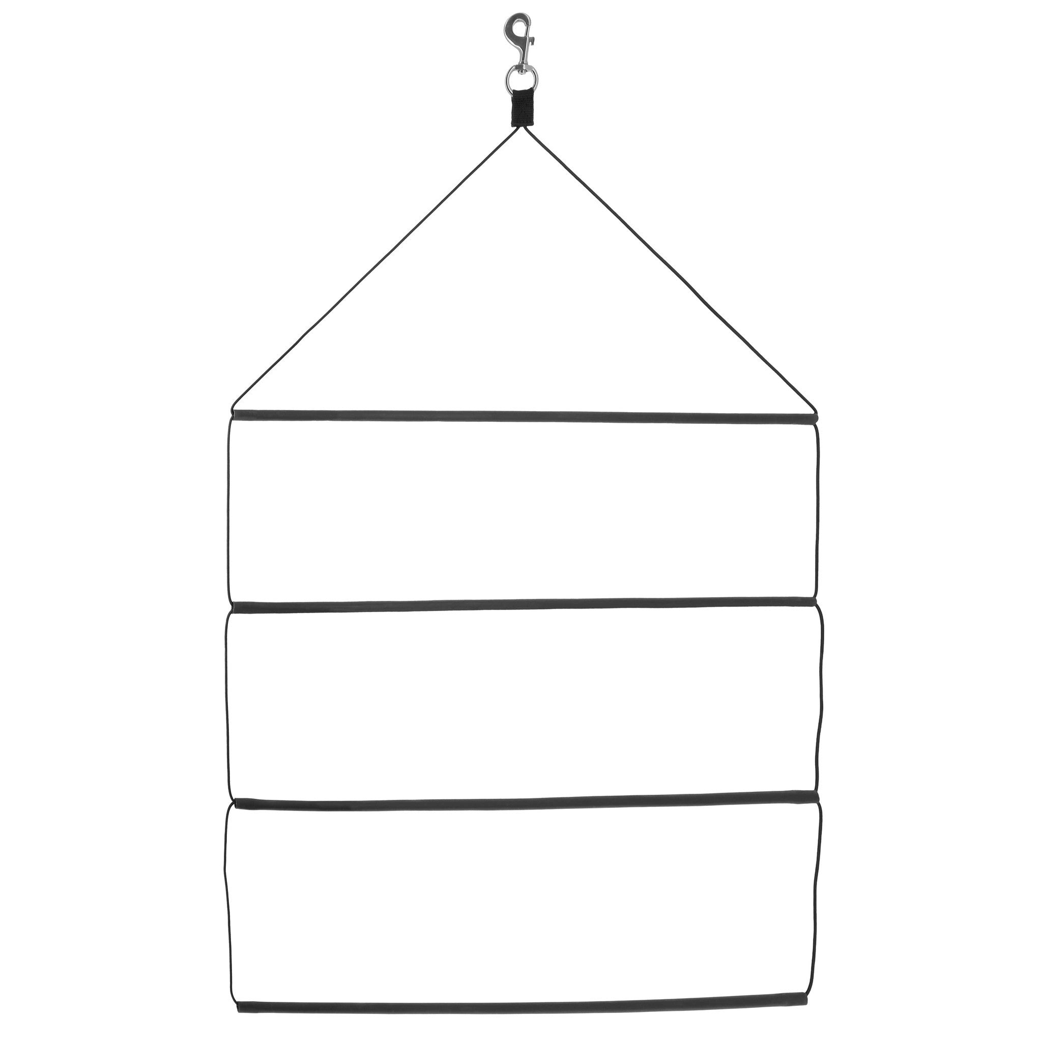 HIPPOTONIC Ladder display for rug Black 704249002