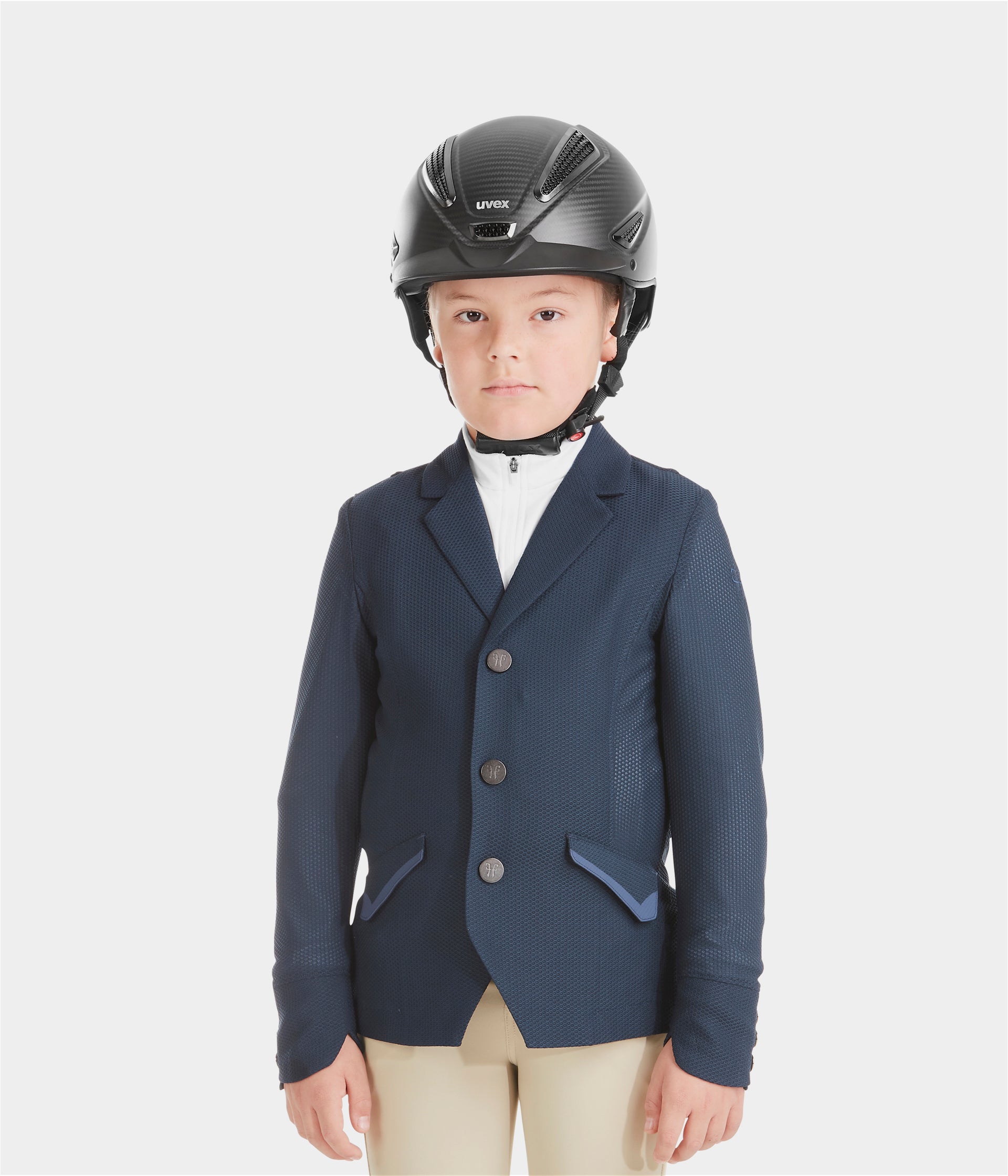 HORSE PILOT Aeromesh Jacket Boy - Black