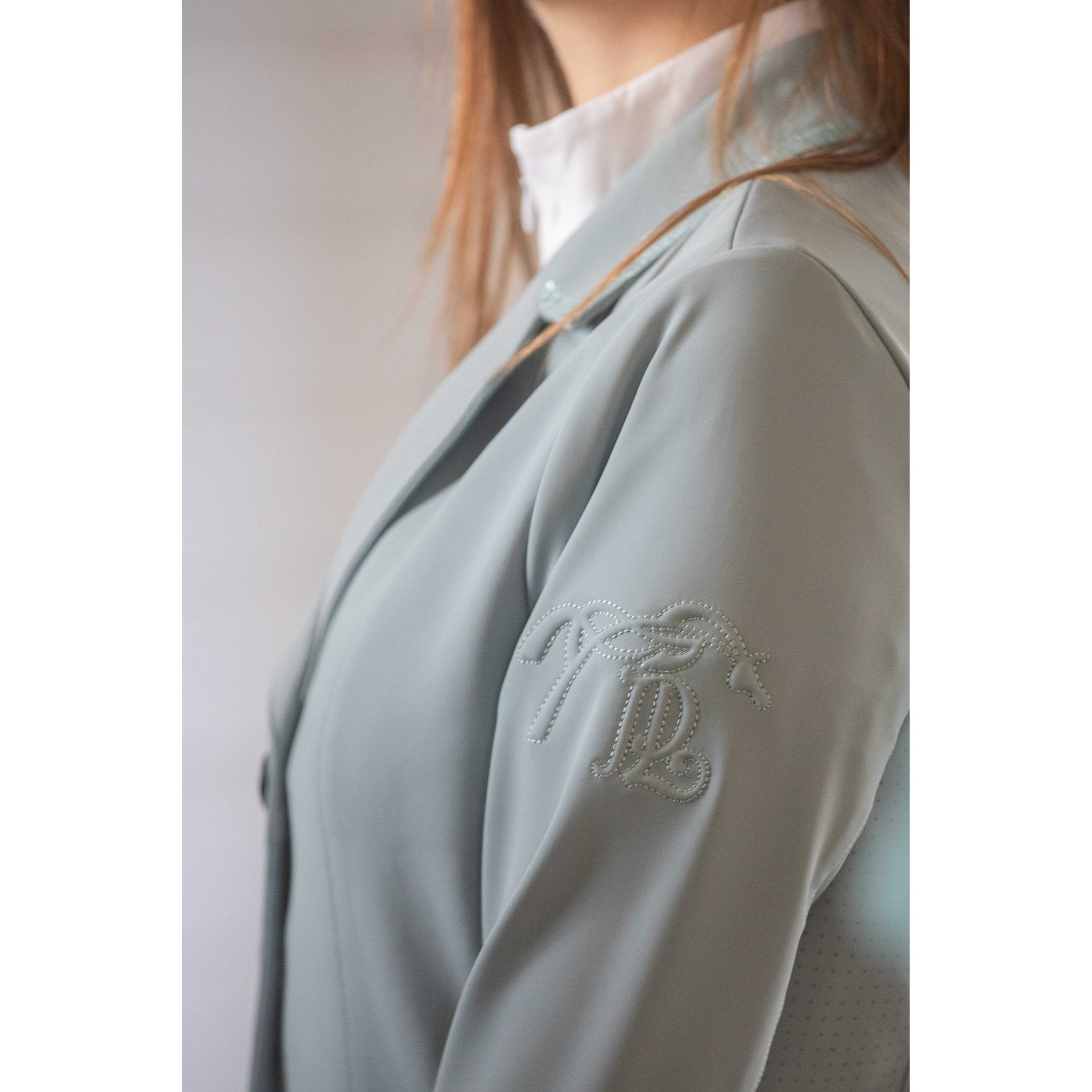 Penelope Calistrass Show Jacket - Ladies Sage Green - 988816834_ambi_8