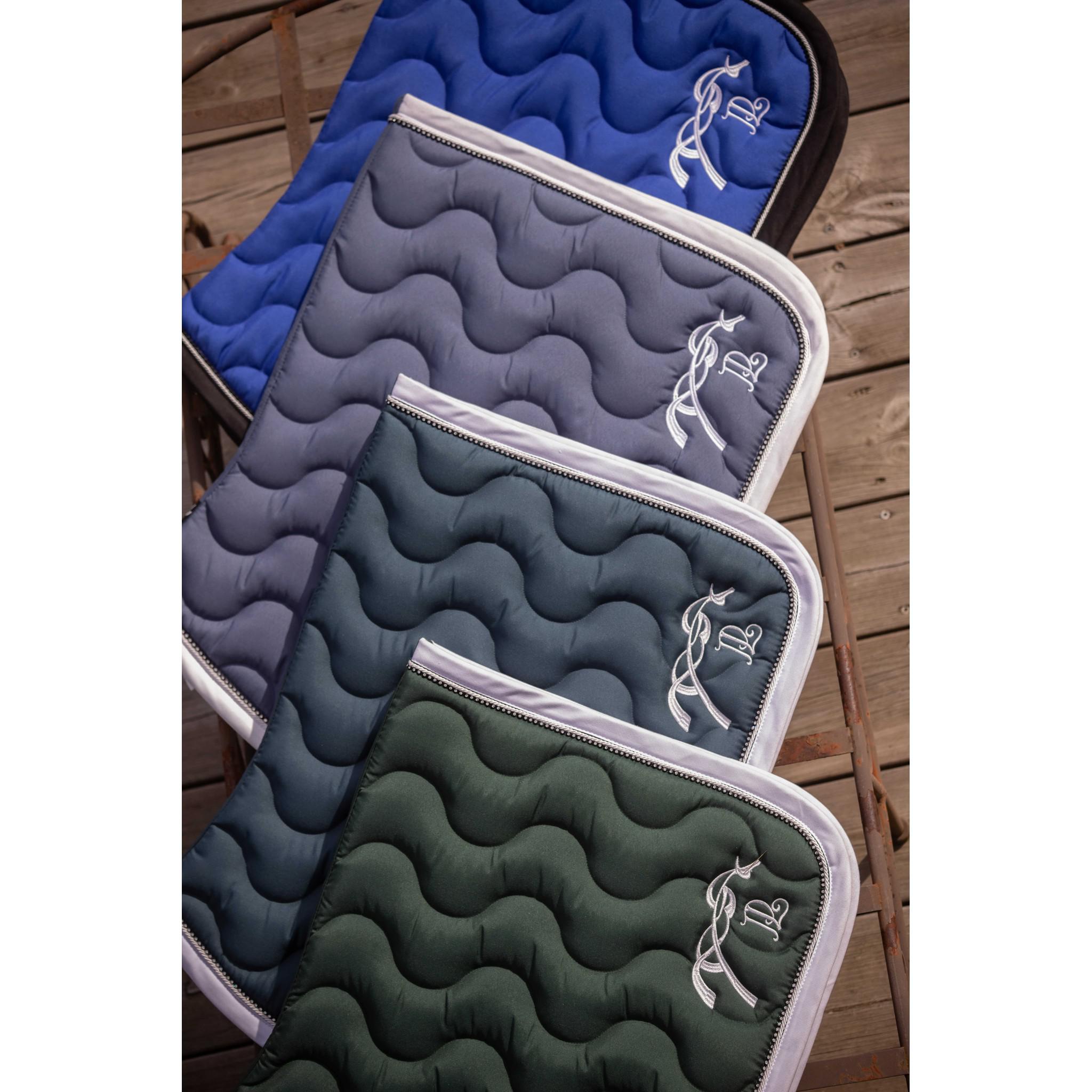 Pénélope Diamant Saddle Pad - All purpose Peacock blue /white 204846340