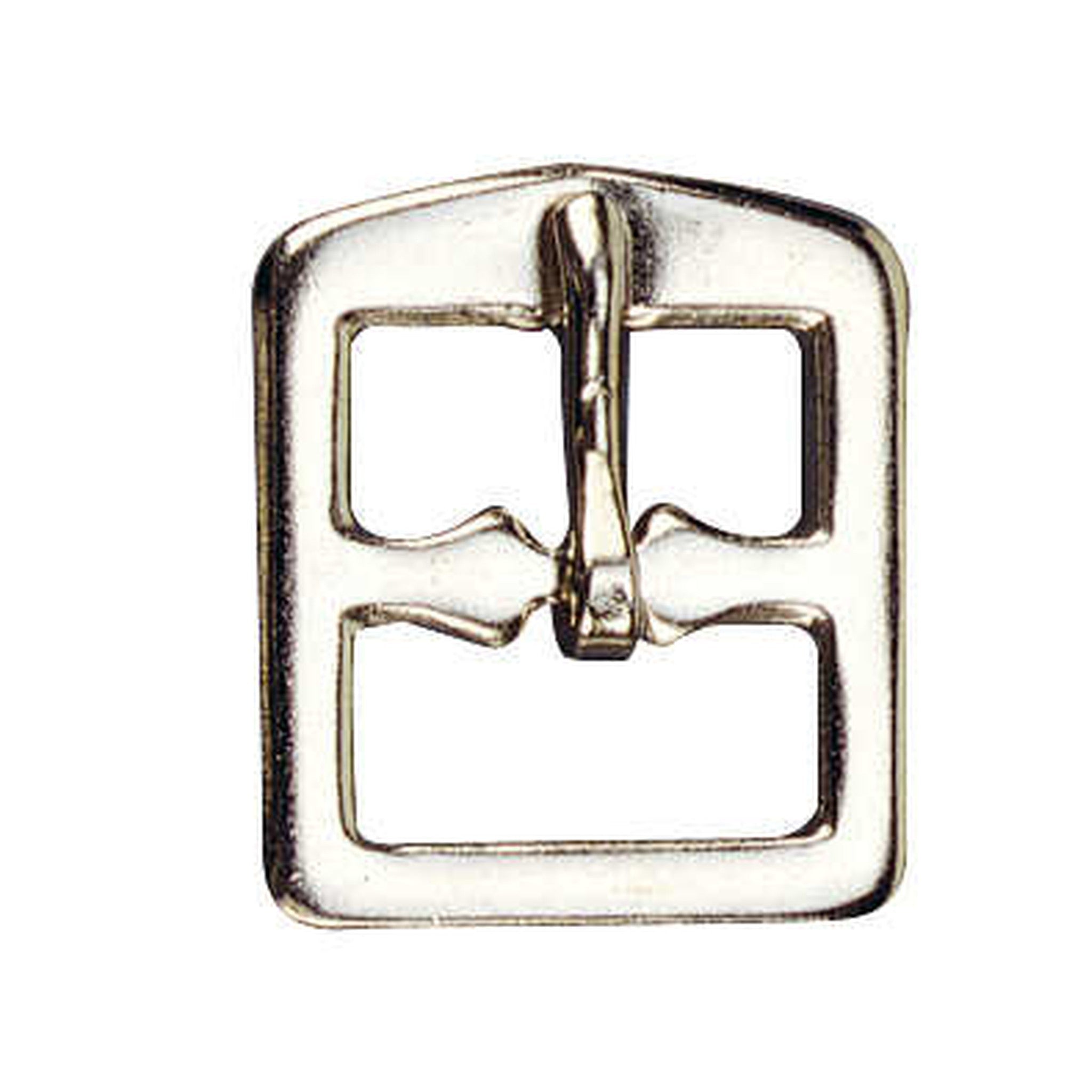 Feeling Stirrup leather buckle Nickel plated Nickel plated metallic 702200