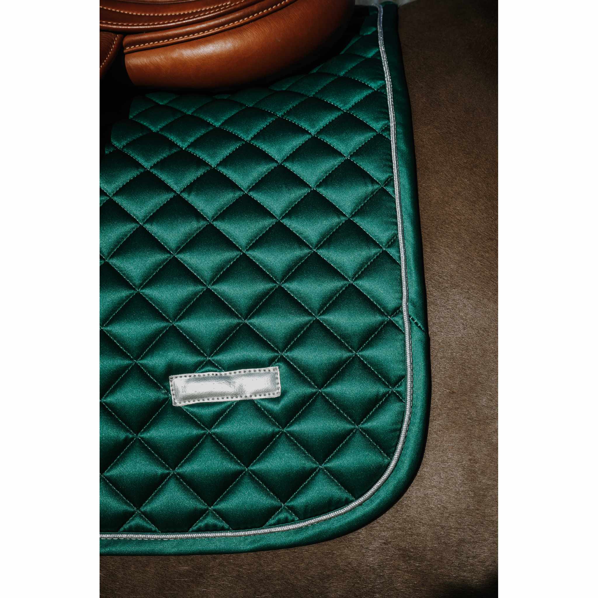 EQUITHÈME All-Purpose Saddle Pad - Mother of Pearl Dark green - 204029009_ambi_3