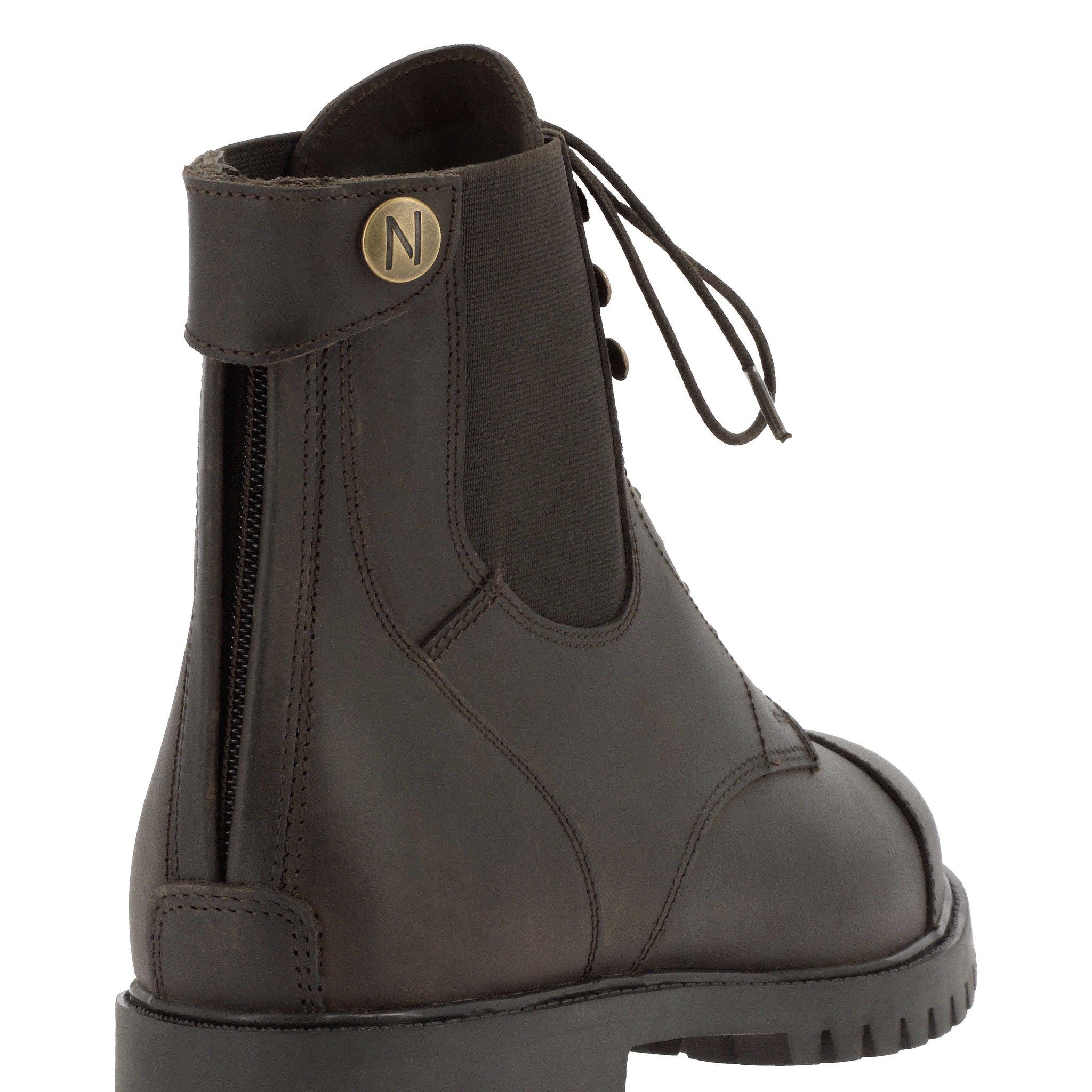 Norton Vauvert Lace-Up + Zip Boots Brown 914115439