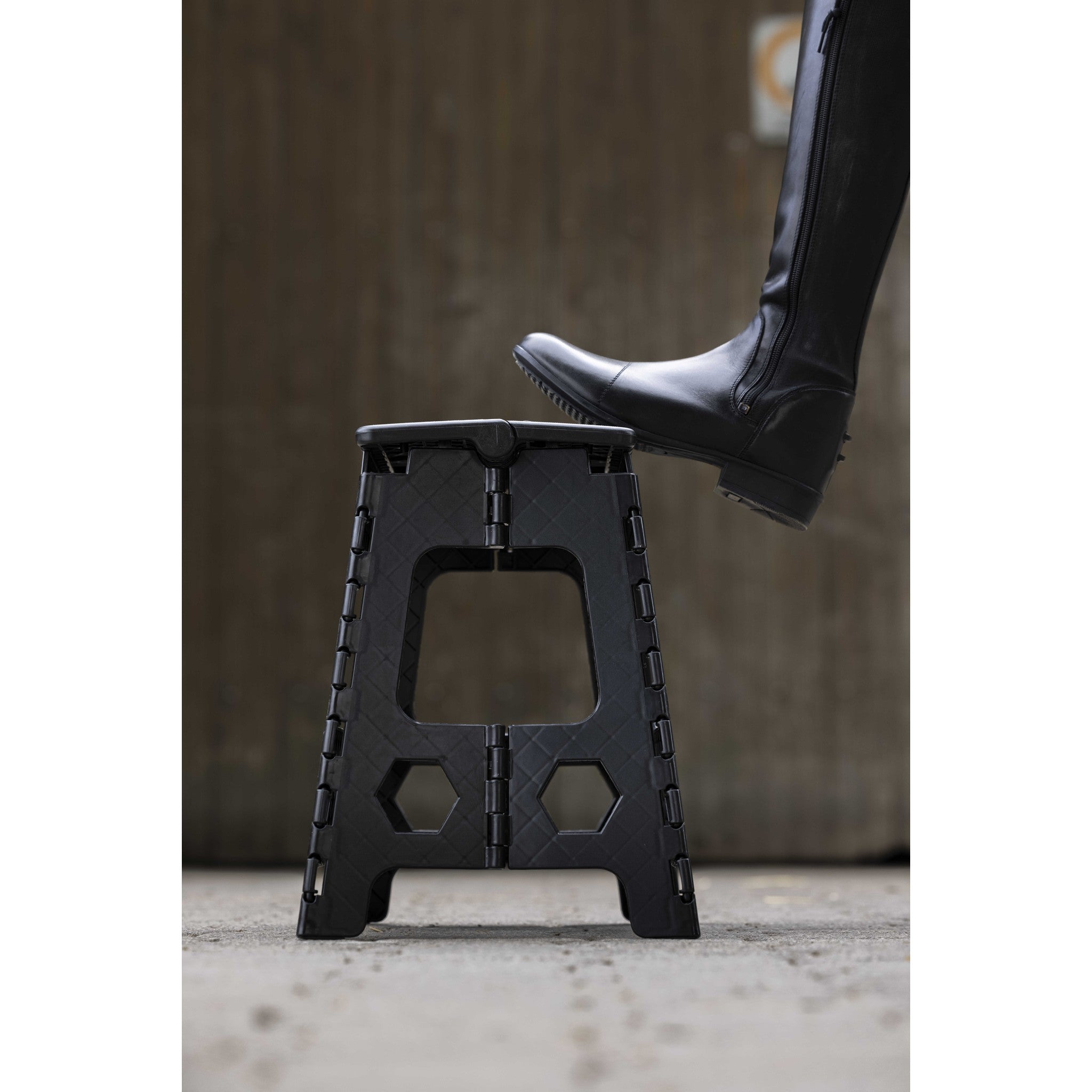 Foldable step stool Hippo-Tonic Black 930250211
