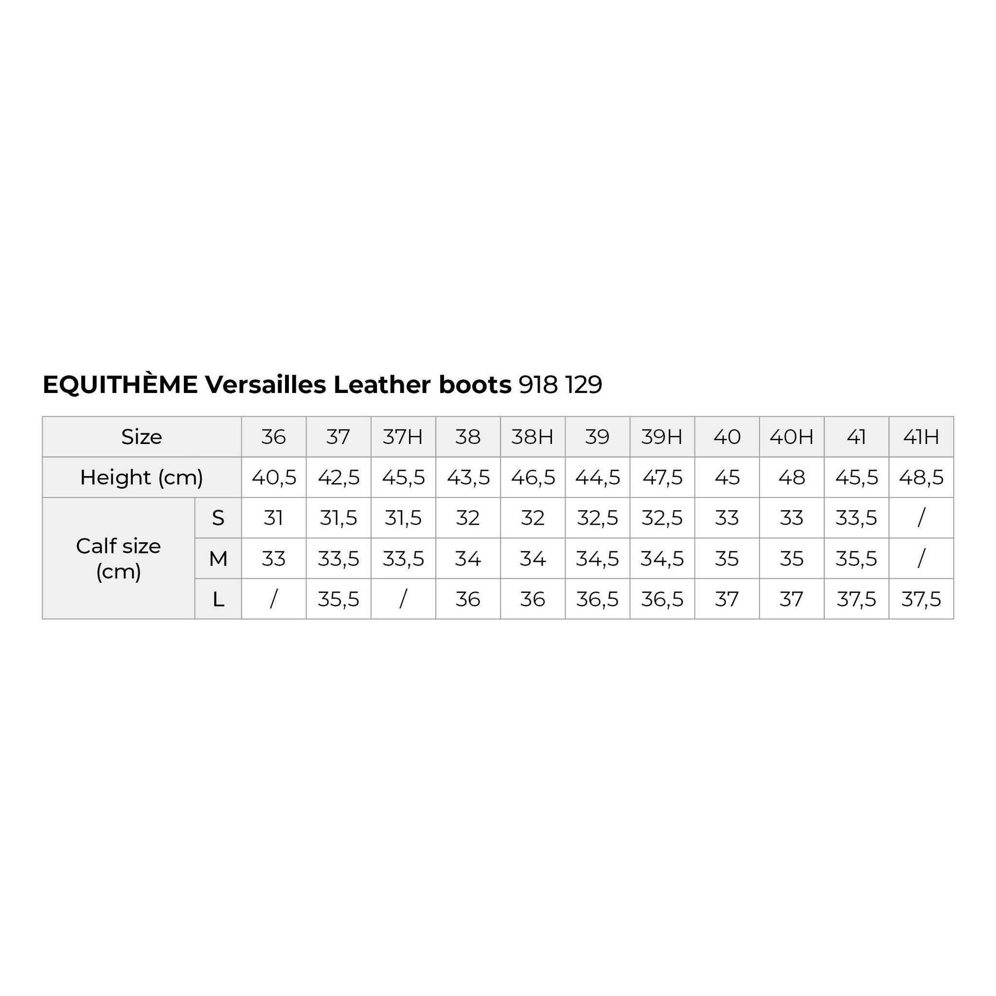 EQUITHÈME Versailles Dressage Long Boots Black 918129239