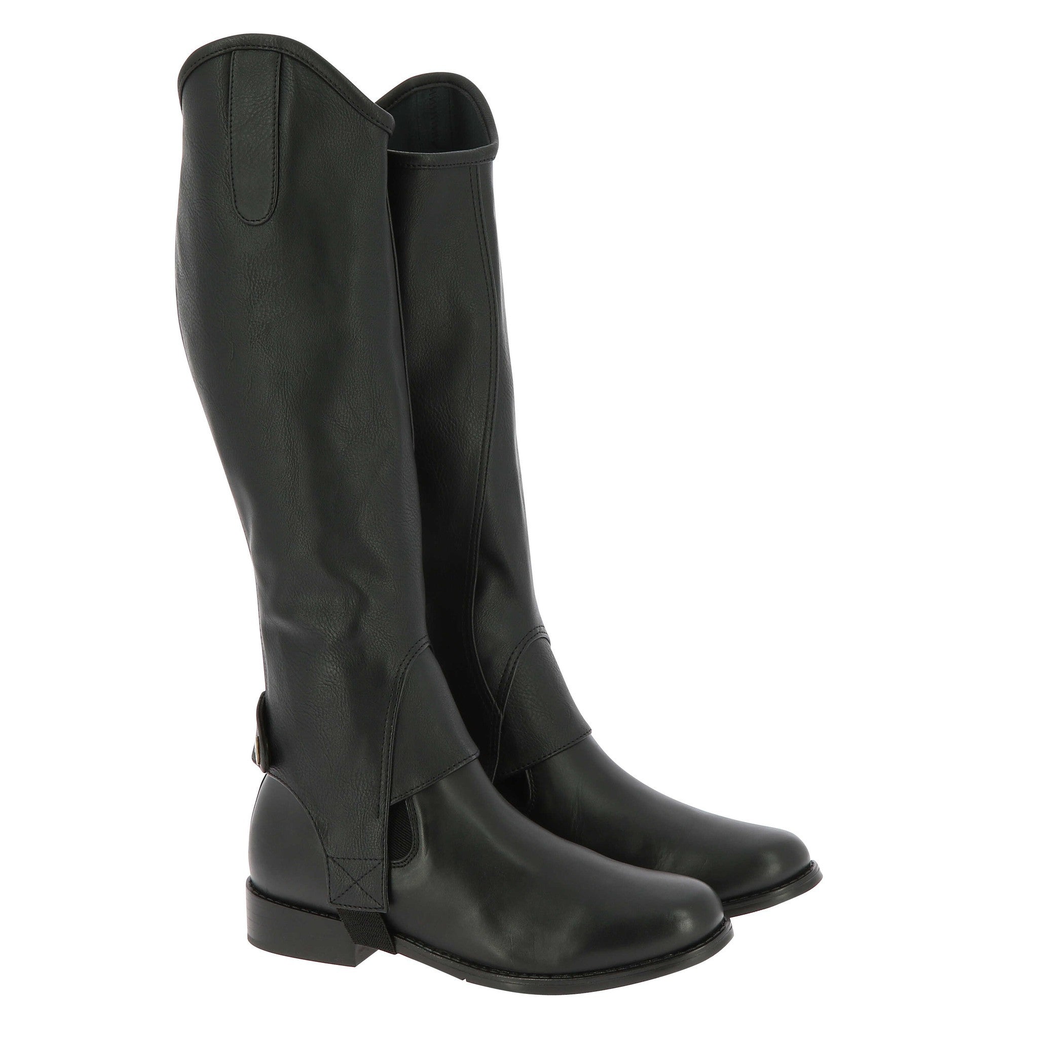 Norton Stretch grained Mini-Chaps - Adult Black 913105203