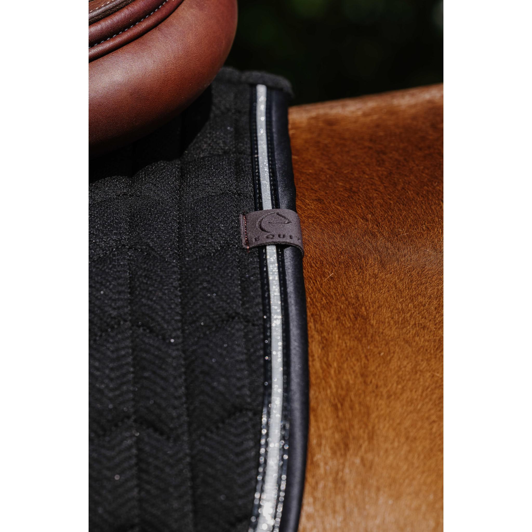 EQUITHÈME Éclat Saddle Pad - All purpose Black 204008002
