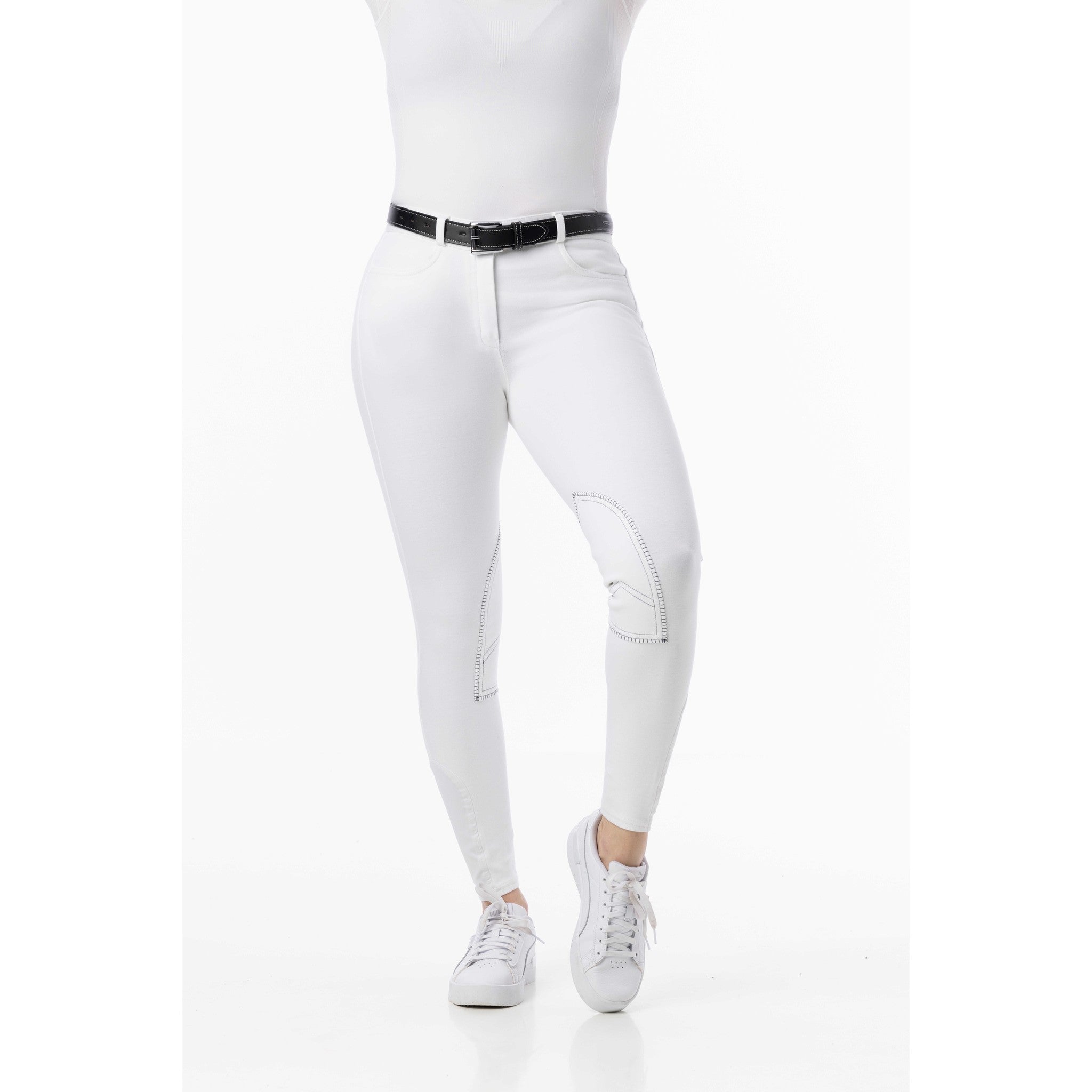 Riding World Alexandrie Breeches - Ladies White 989412136