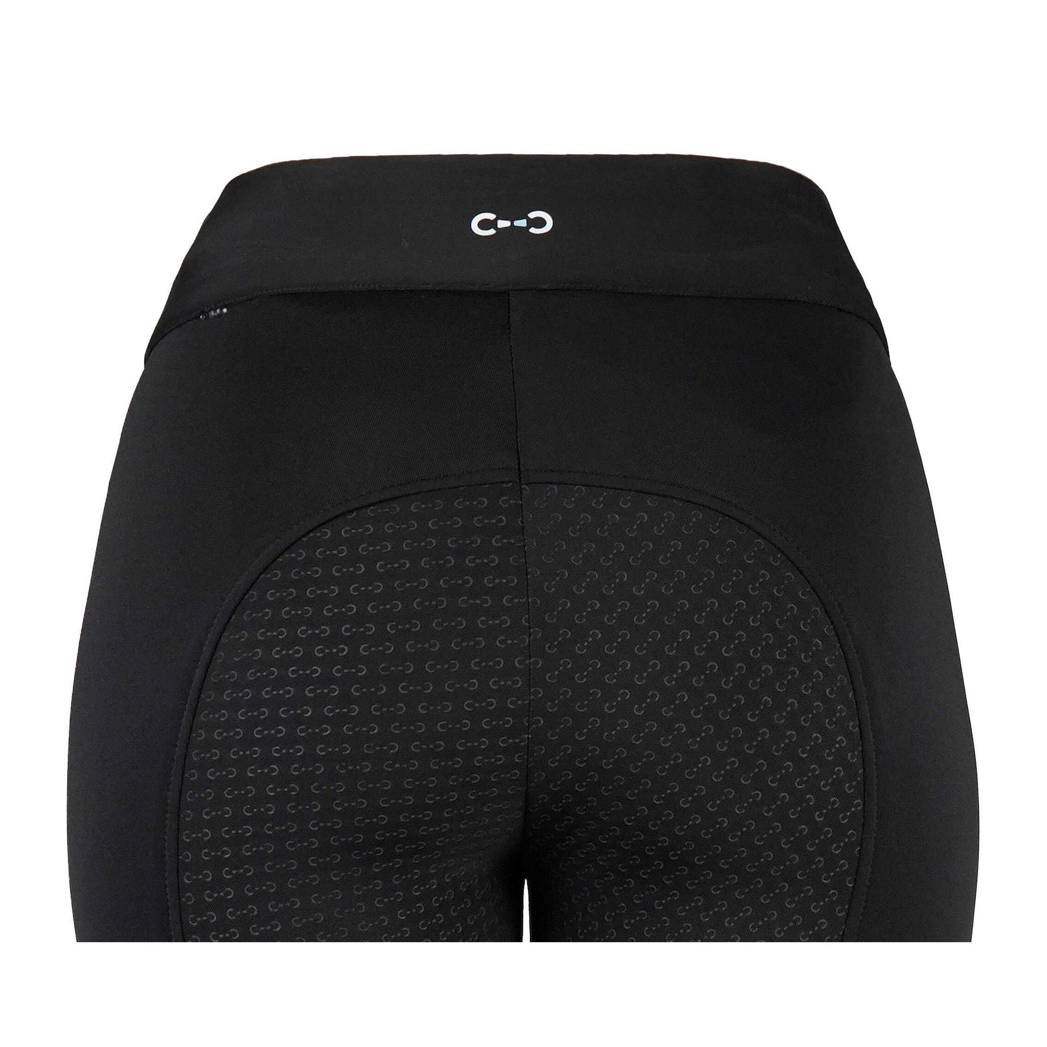 Riding World Raphaëlle Silicone Seat Leggings - Ladies Black 989502236