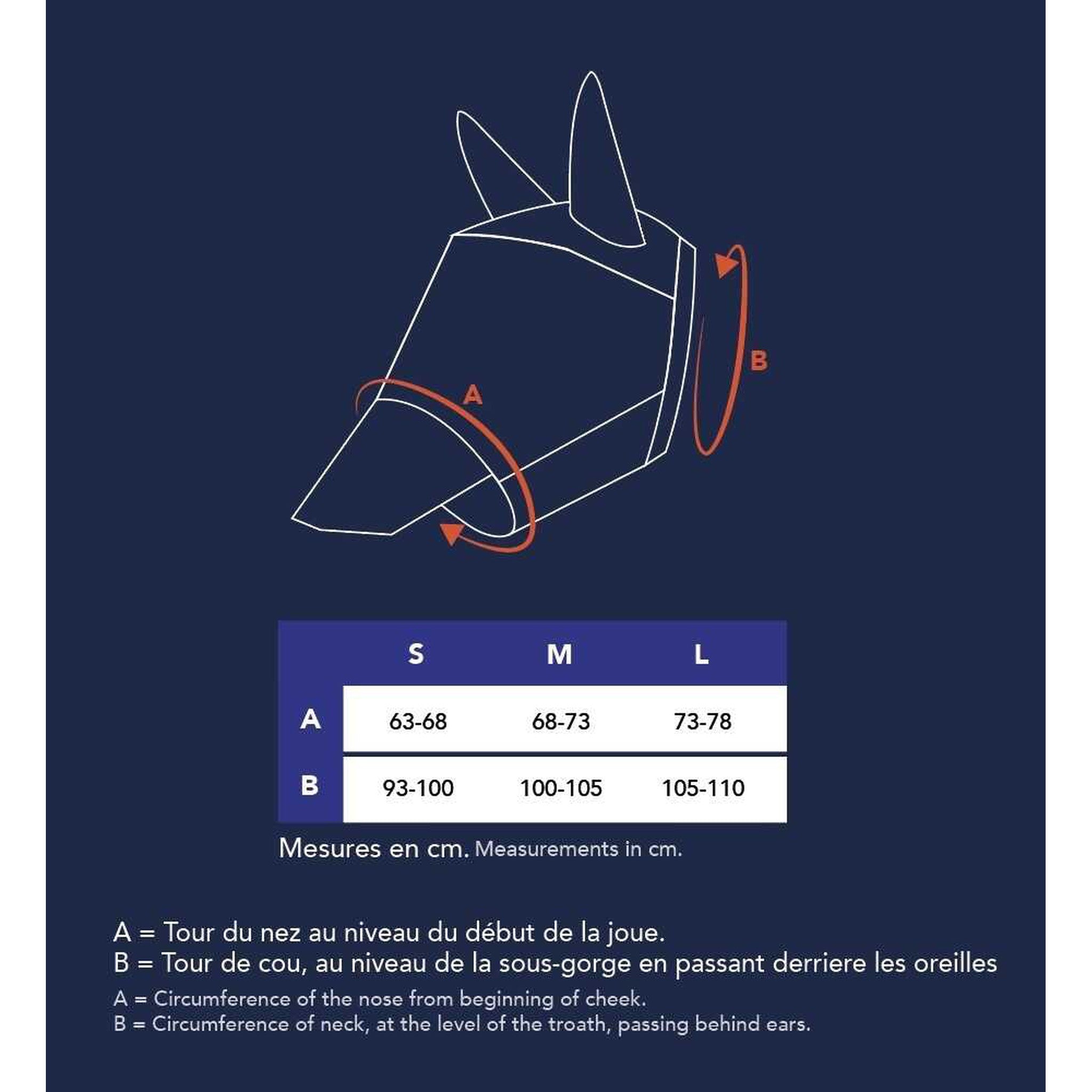 Pro Series Anti UV Fly Mask Black 306037202