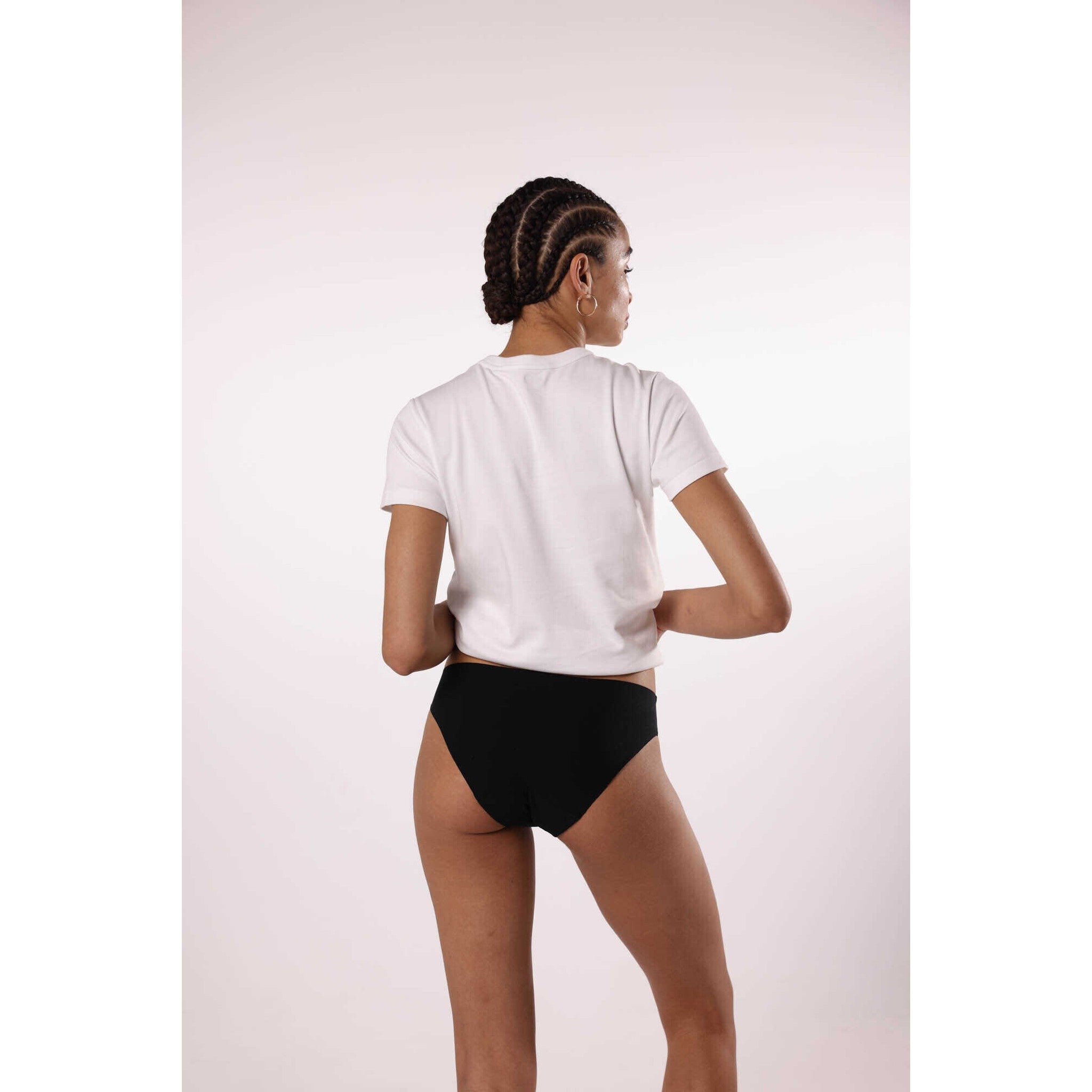 SMOON Séléné Medium Flow Menstrual Panty - Women Black - 983101022_ambi_3