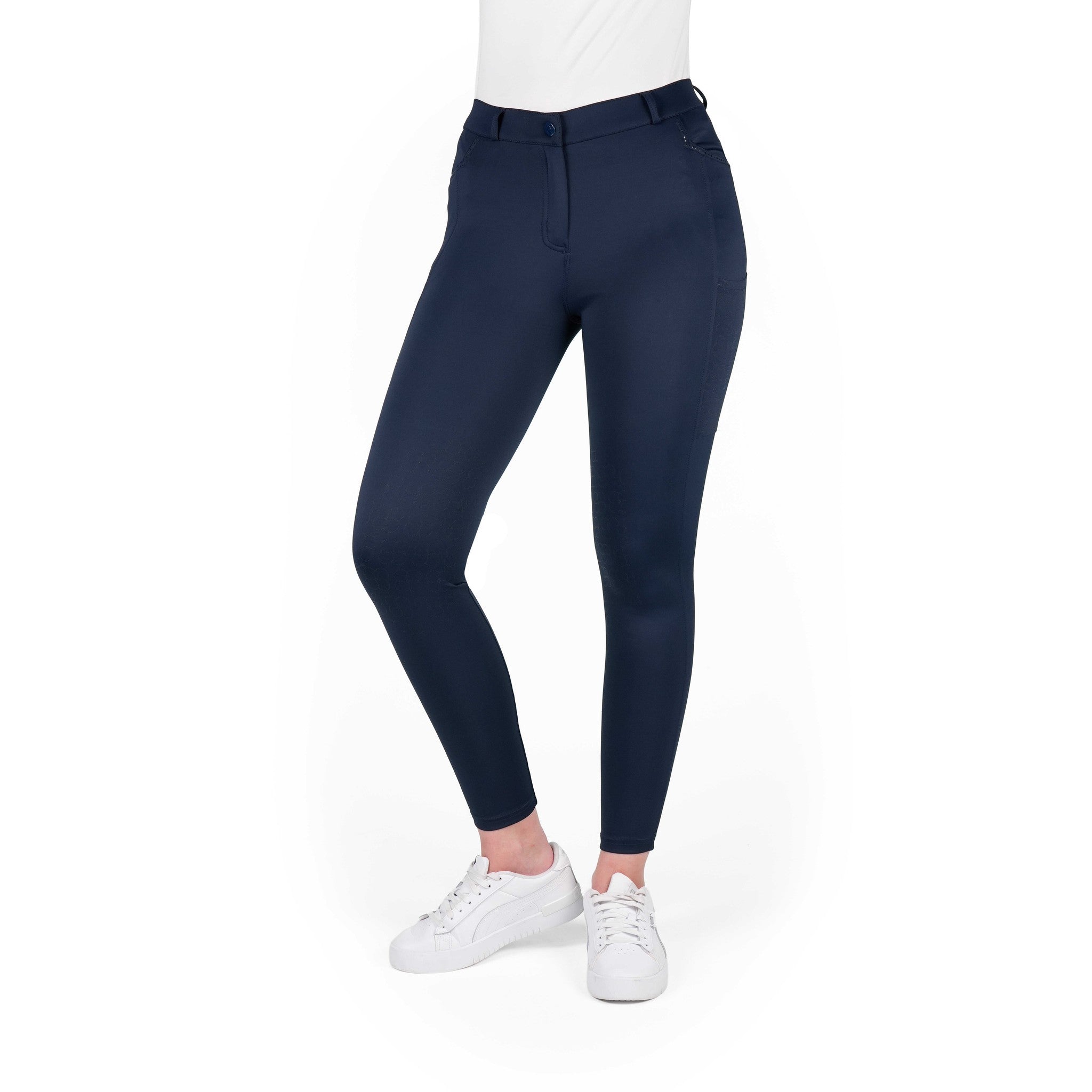 EQUITHÈME Capucine Breeches - Ladies Navy blue 979861736