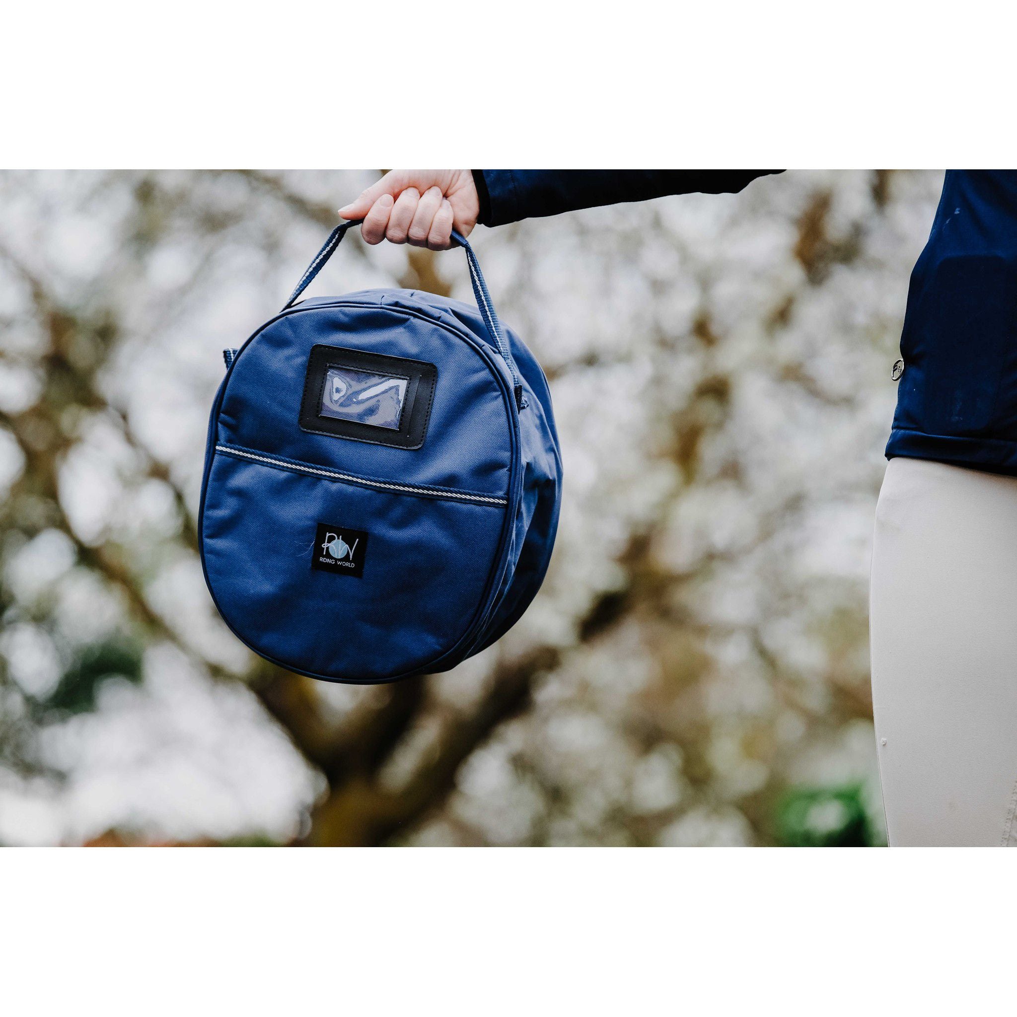 Riding World Helmet bag Navy blue 910663007