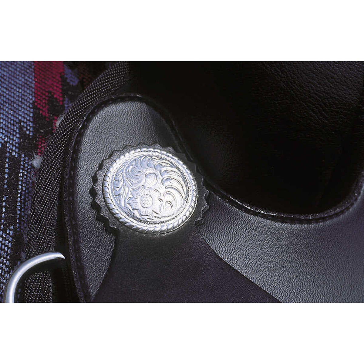 Wintec Synthetic Western Saddle - Black - 800200150_ambi_2