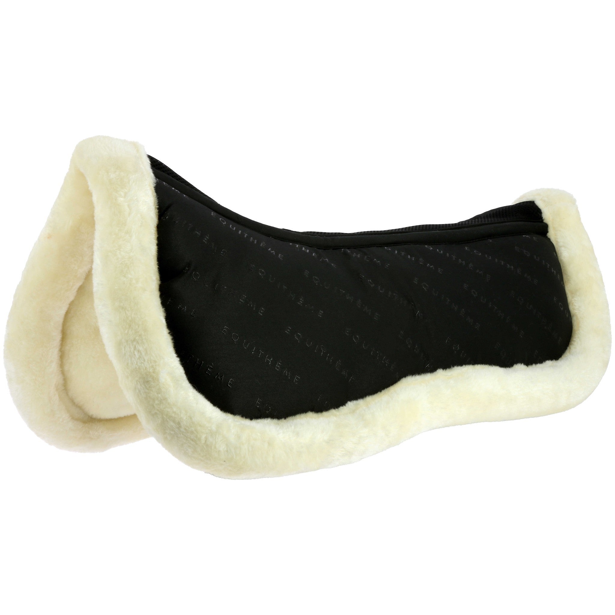 EQUITHÈME Grippy Back pad Black 206082002
