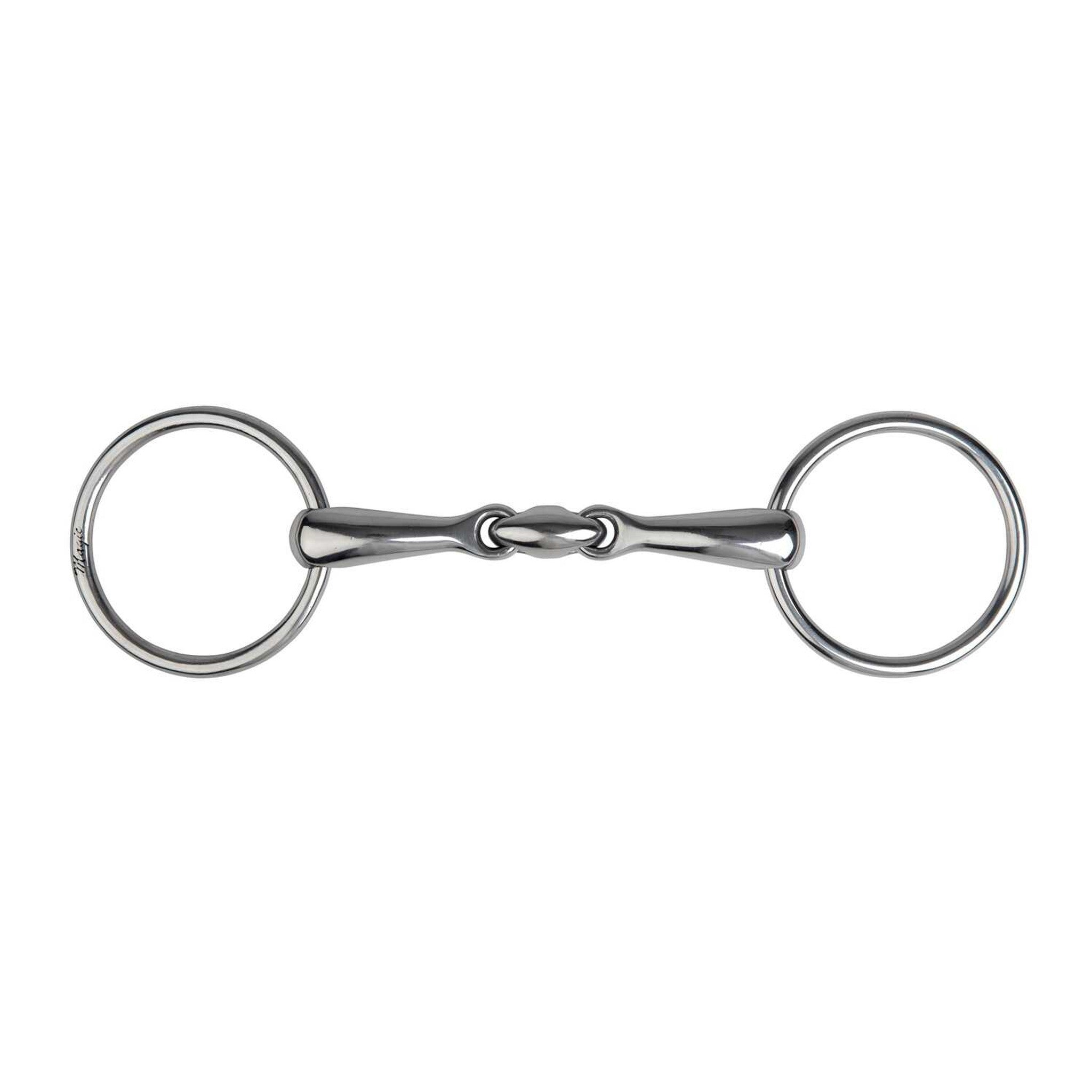 Metalab Magic System double jointed Loose Ring Snaffle 590030125