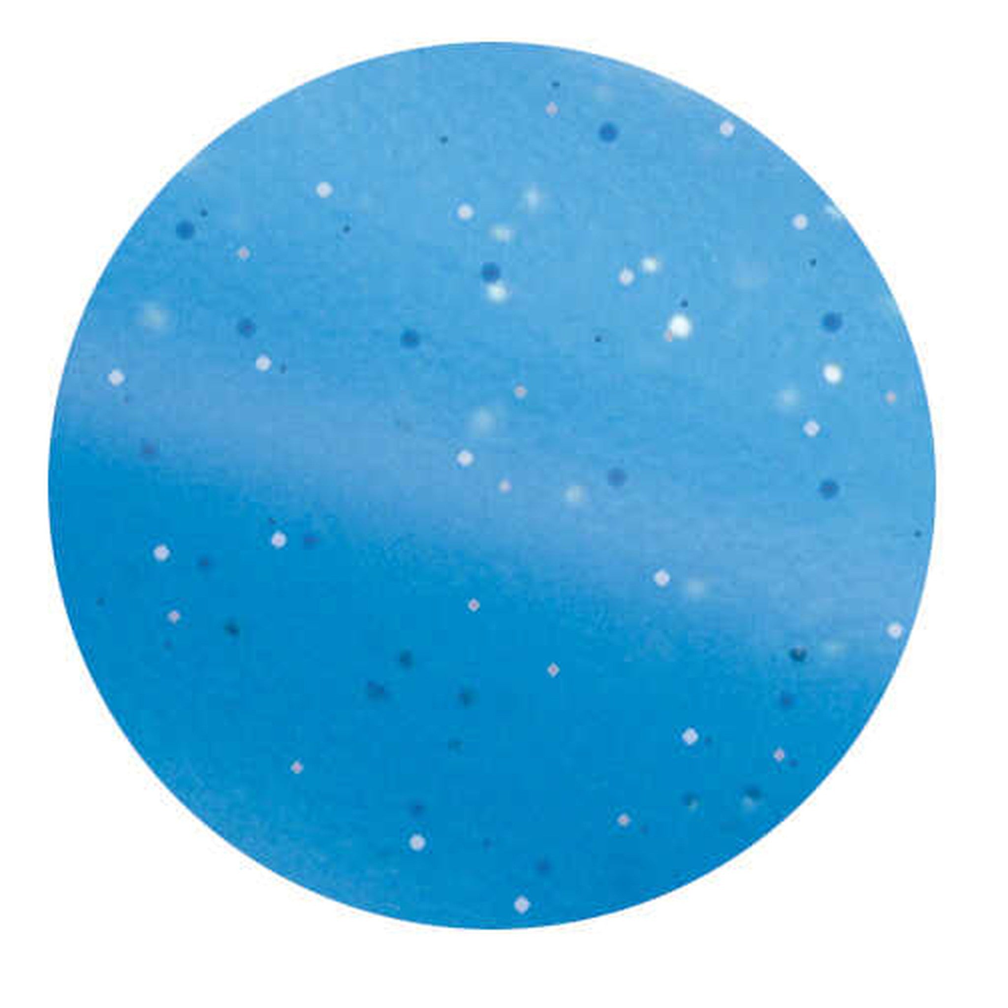 Hippo-Tonic Round metallic neon fluo glitter curry comb Light blue 700032012